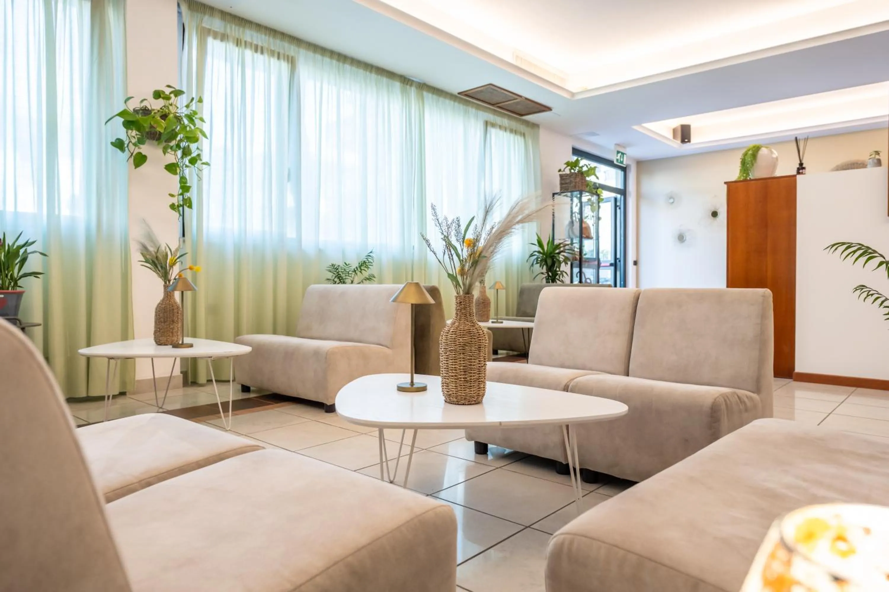 Lobby or reception in Hotel Marebello