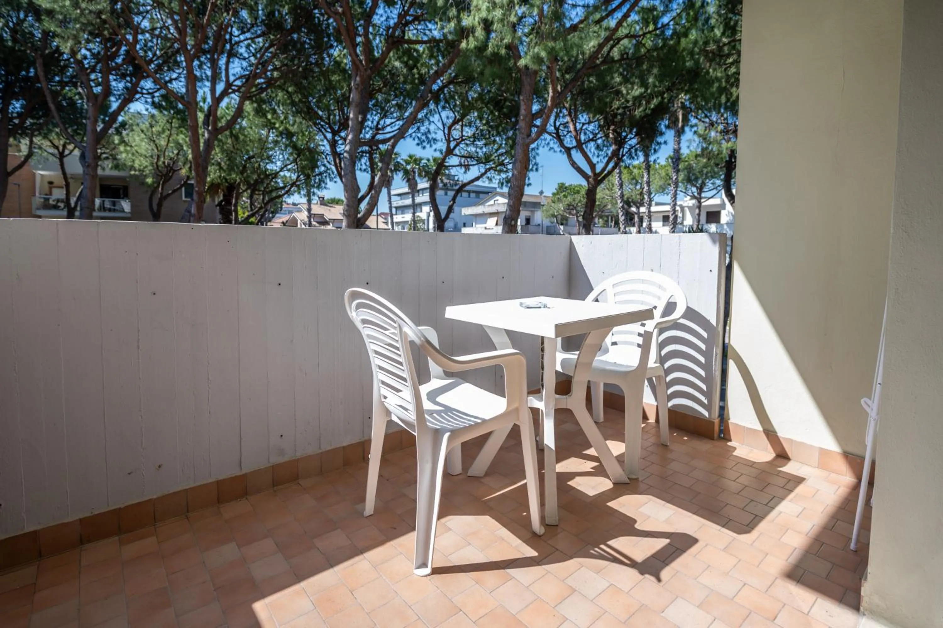 Patio in Hotel Marebello