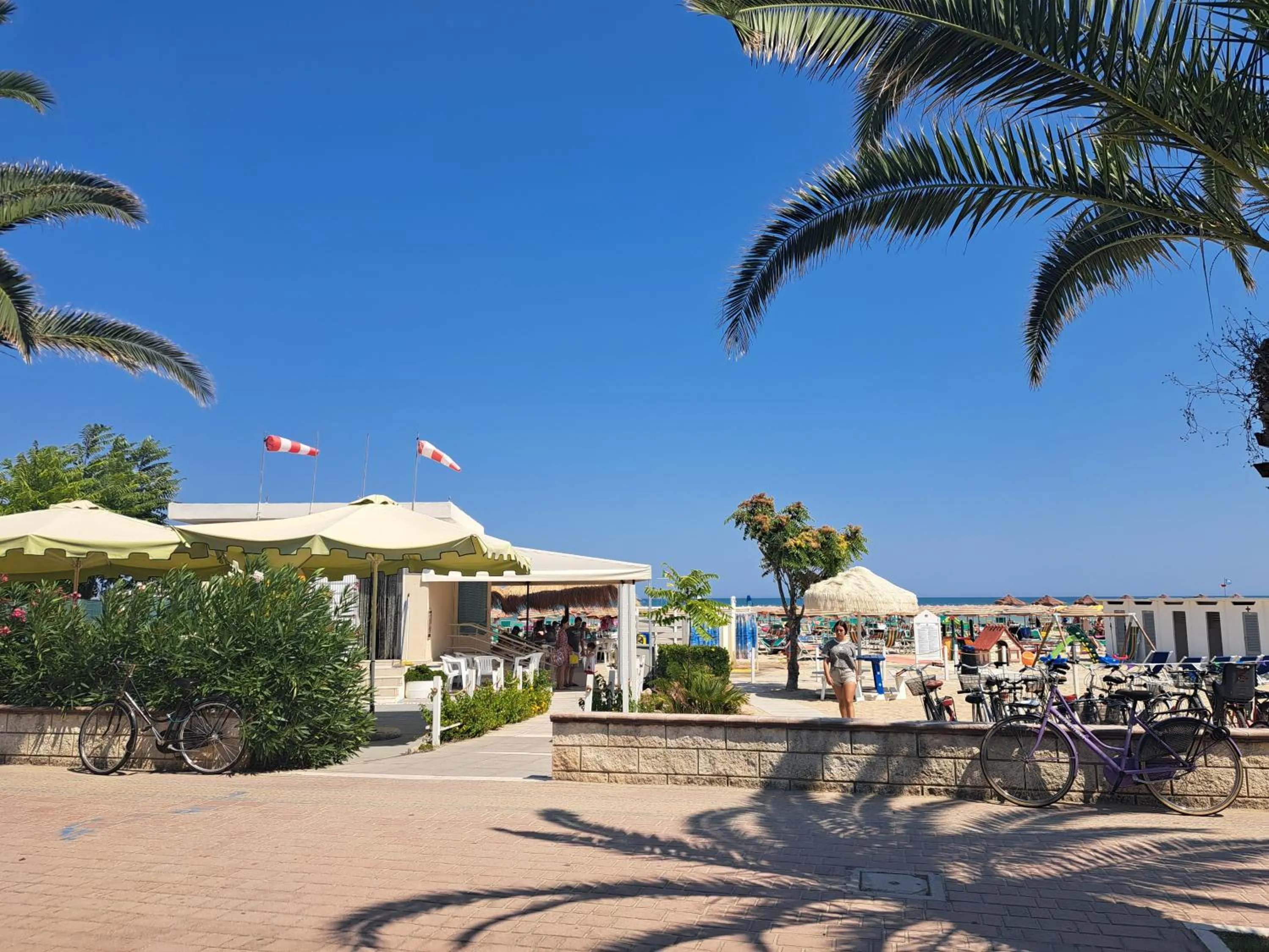 Beach in Hotel Marebello