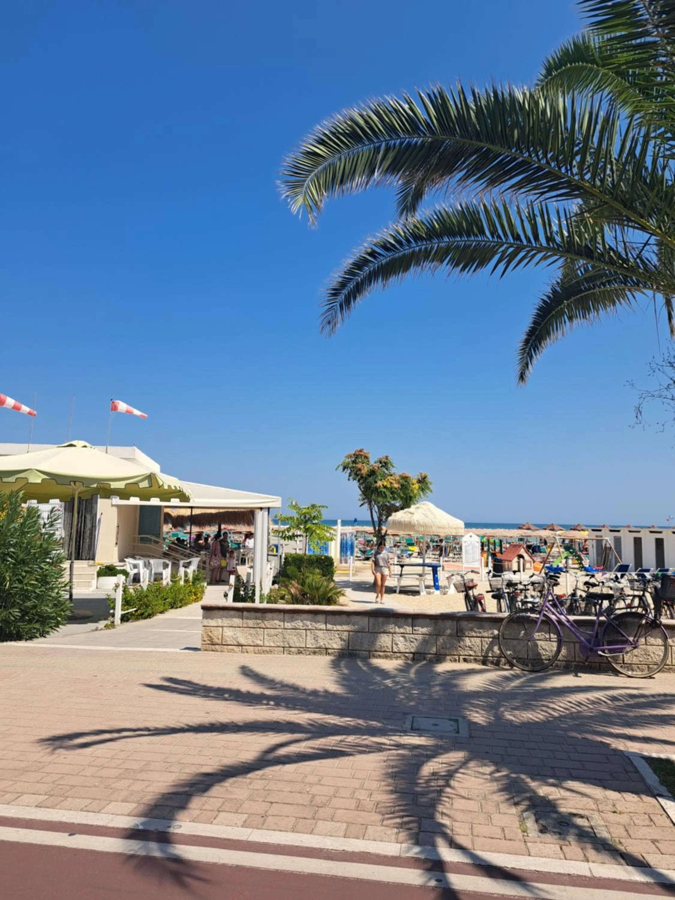 Beach in Hotel Marebello