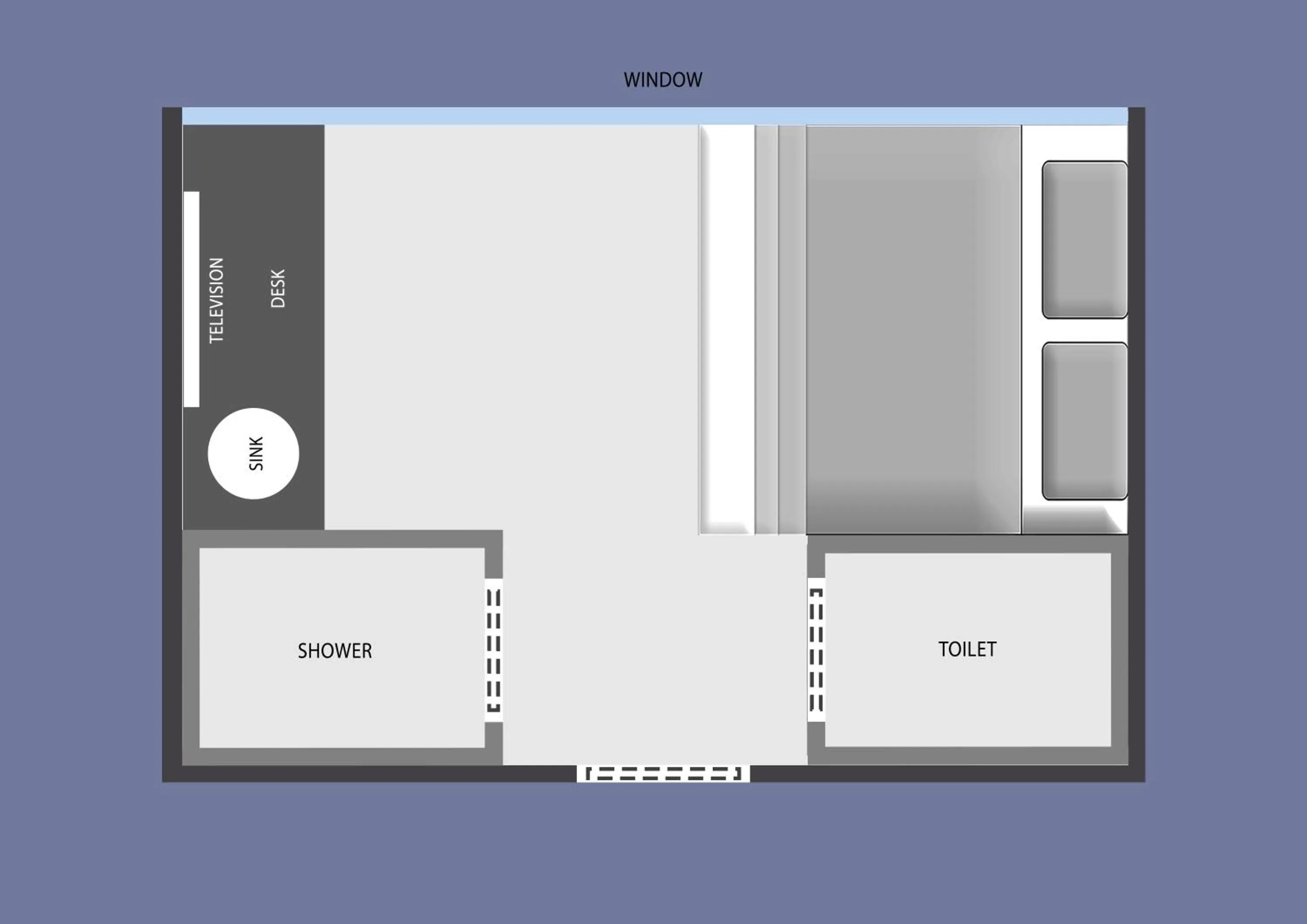 Floor plan in Hotel NuVe Elements