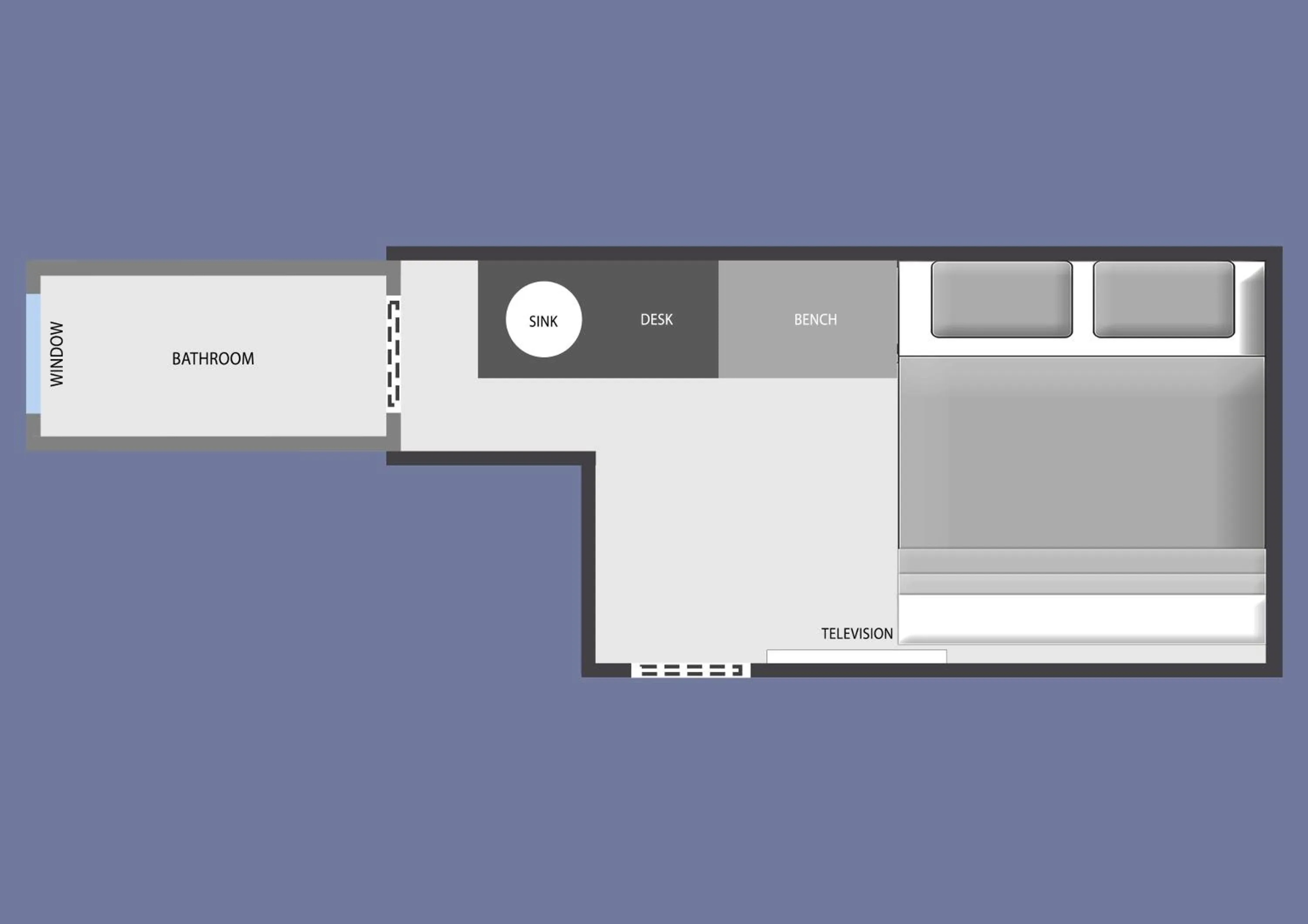 Floor plan in Hotel NuVe Elements