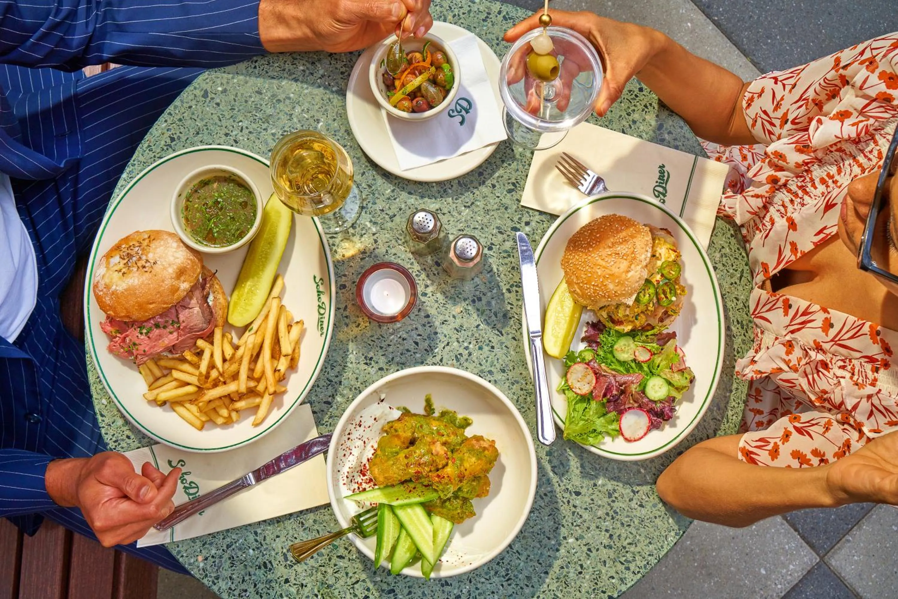 Restaurant/places to eat in Soho Grand Hotel