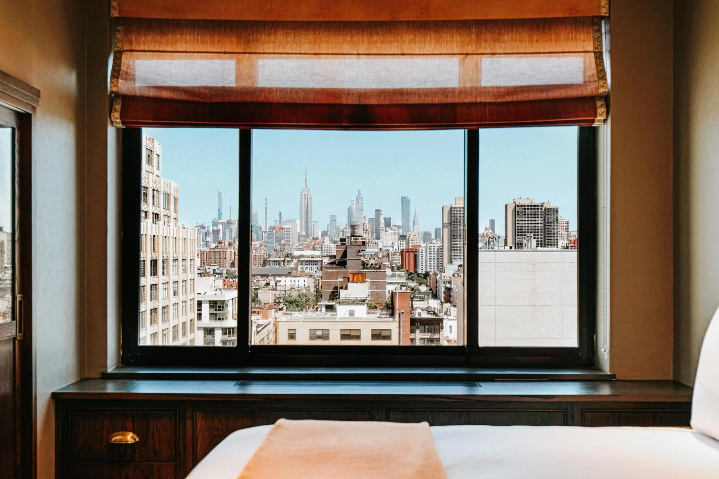 City view, Bed in Soho Grand Hotel