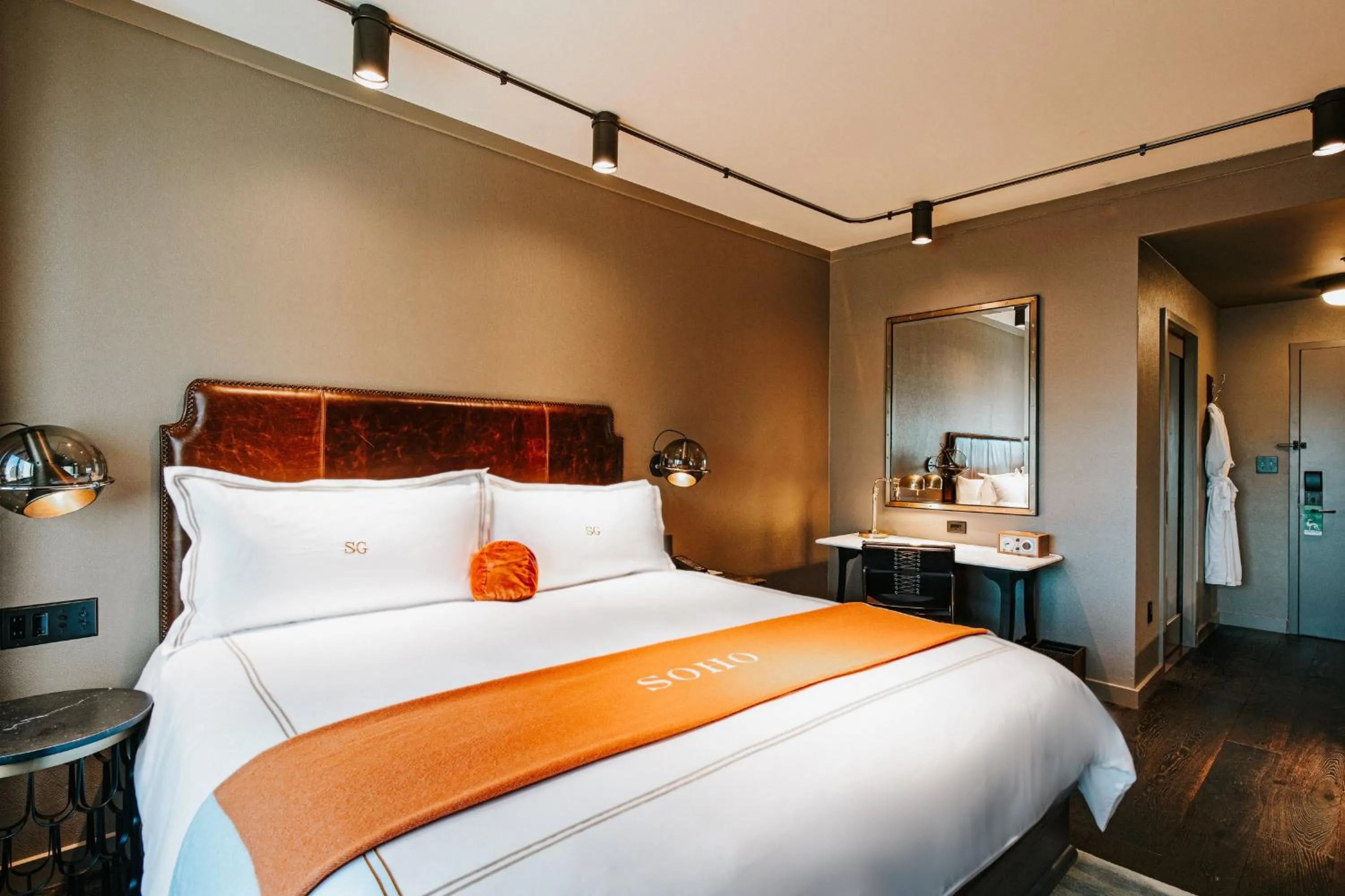 Bed in Soho Grand Hotel