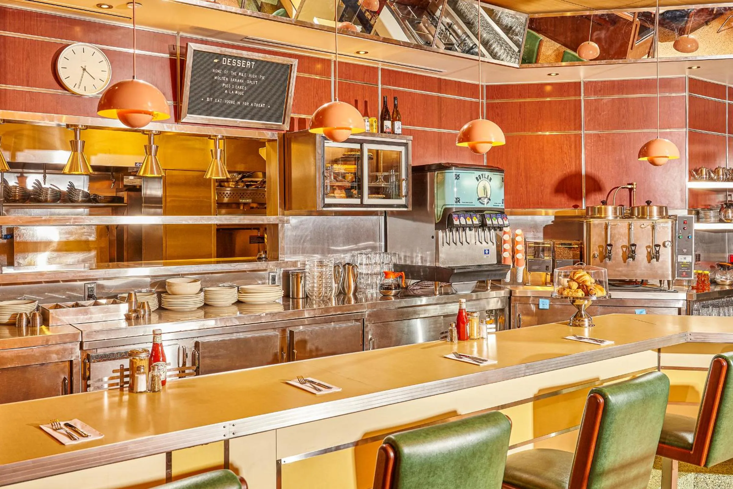 Restaurant/places to eat in Soho Grand Hotel