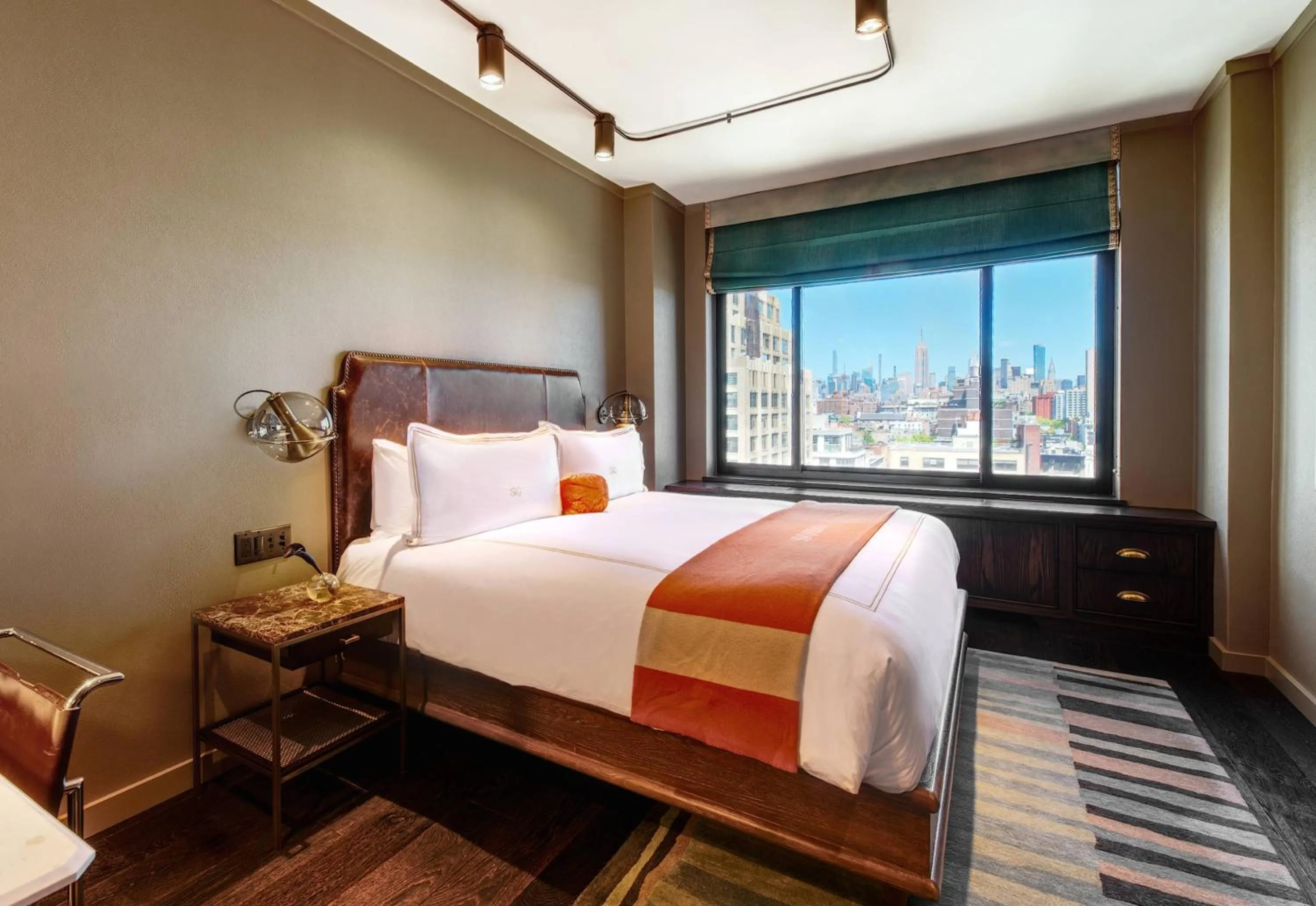 Bed in Soho Grand Hotel