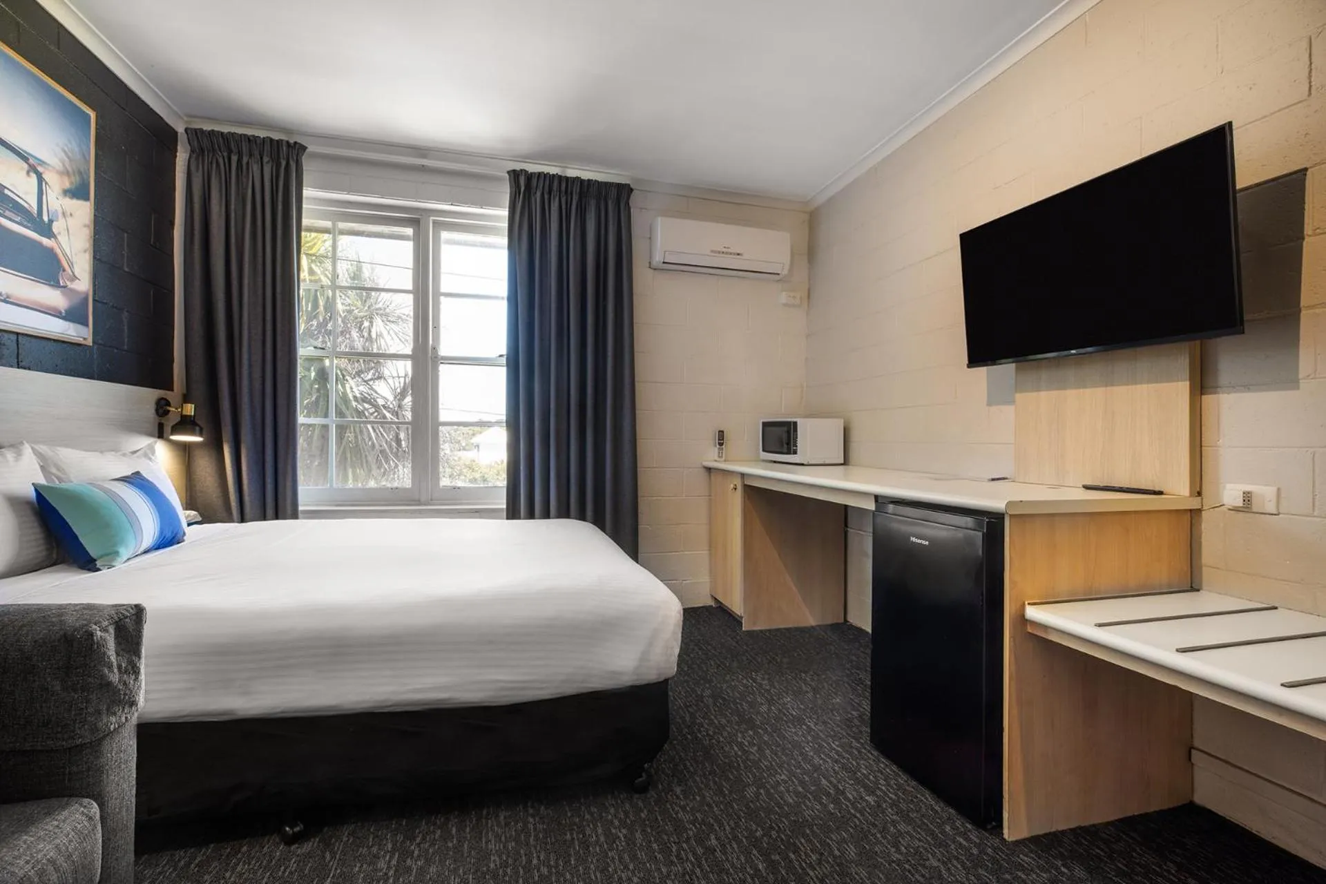 Bedroom, Bed in The Mulgrave Motel