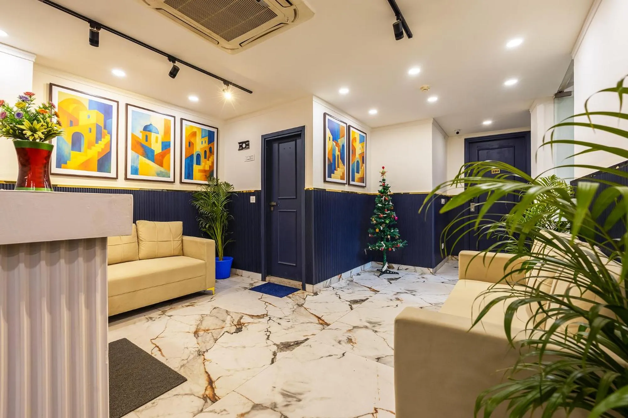 Lobby or reception in FabHotel Vat