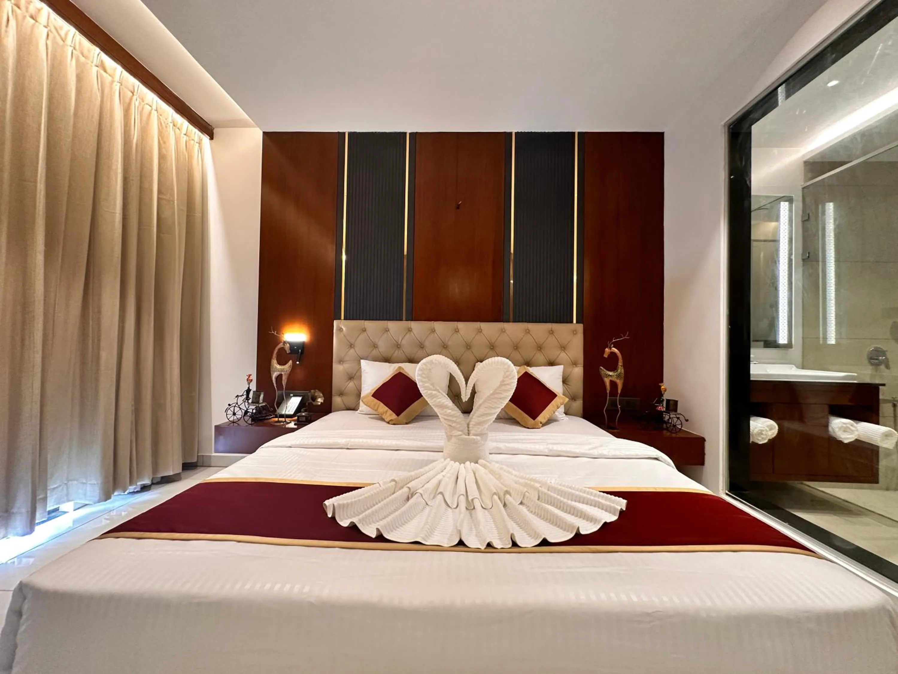 Bed in Holiday Valley Hotels And Resorts