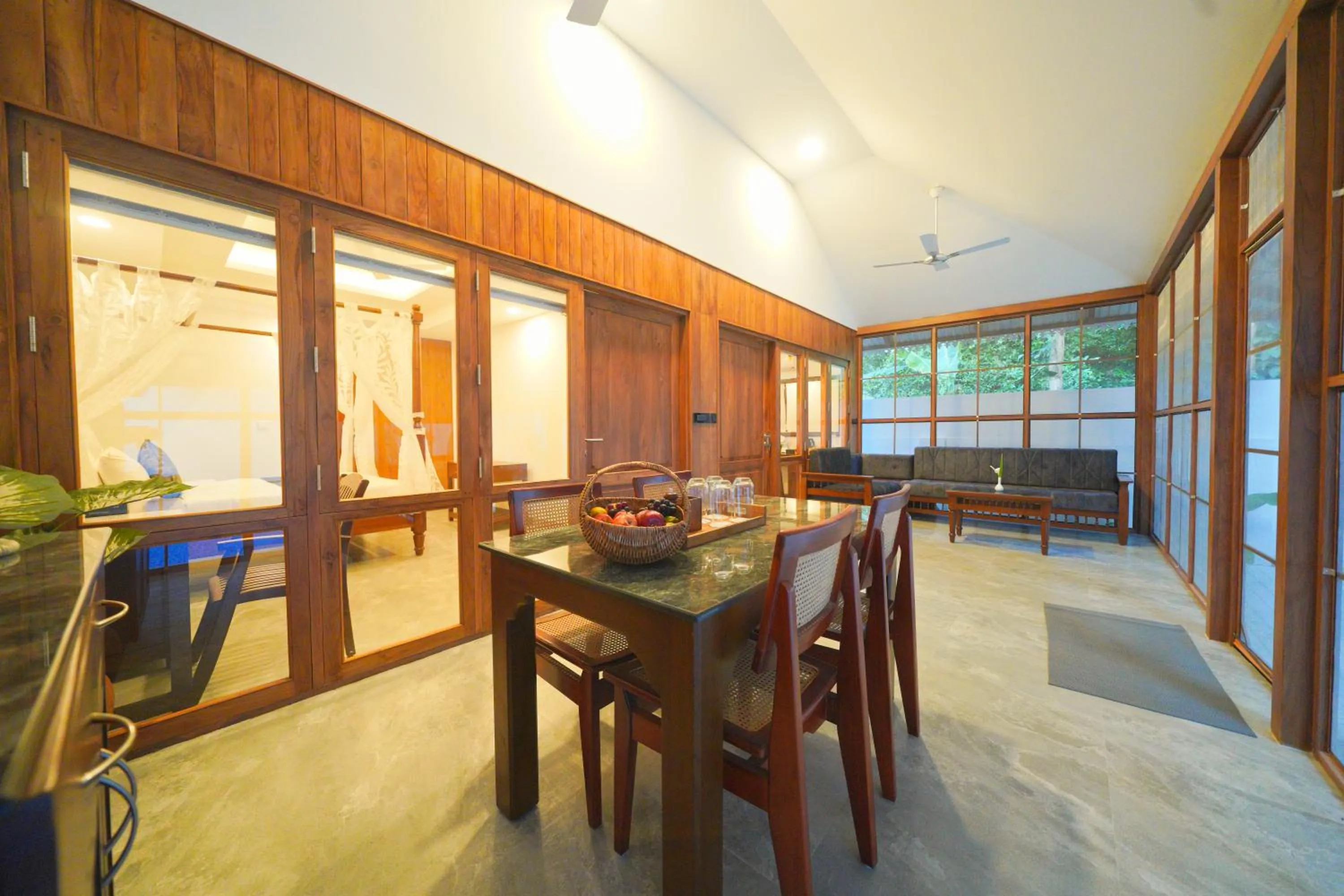 Living room in Once Upon The River, Aluva - Near Cochin International Airport