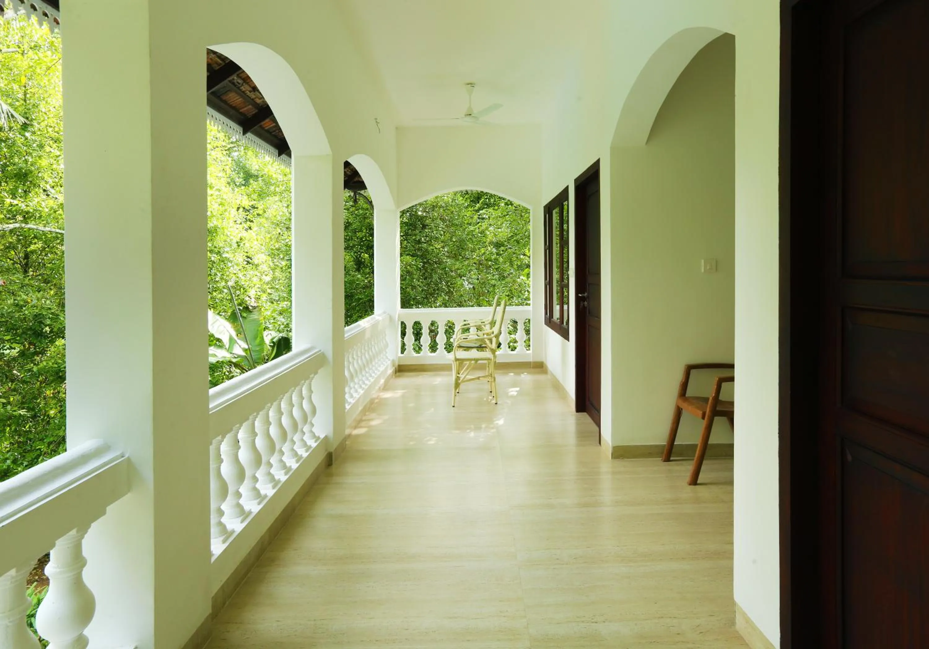 Balcony/Terrace in Once Upon The River, Aluva - Near Cochin International Airport