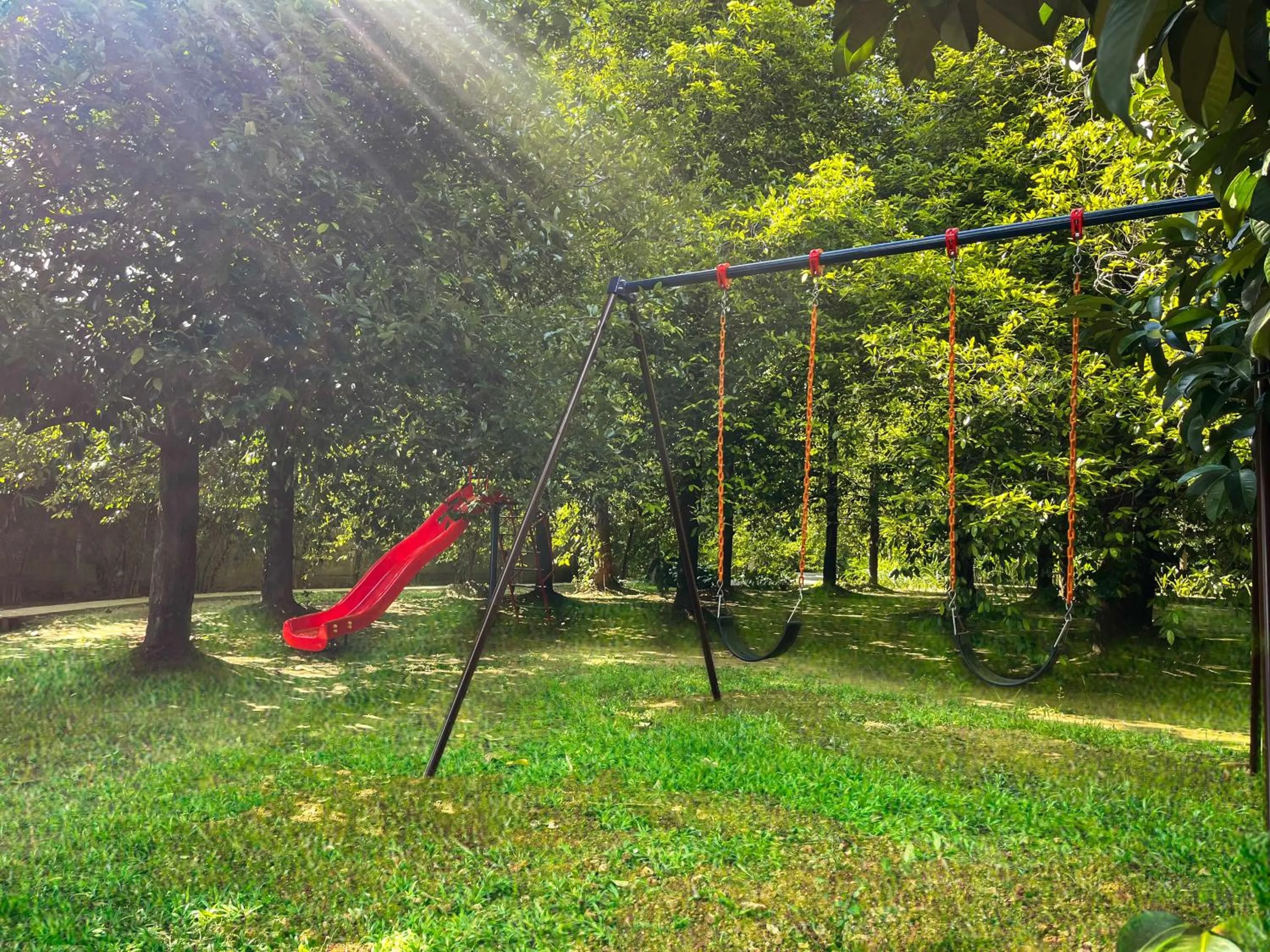 Garden view in Once Upon The River, Aluva - Near Cochin International Airport