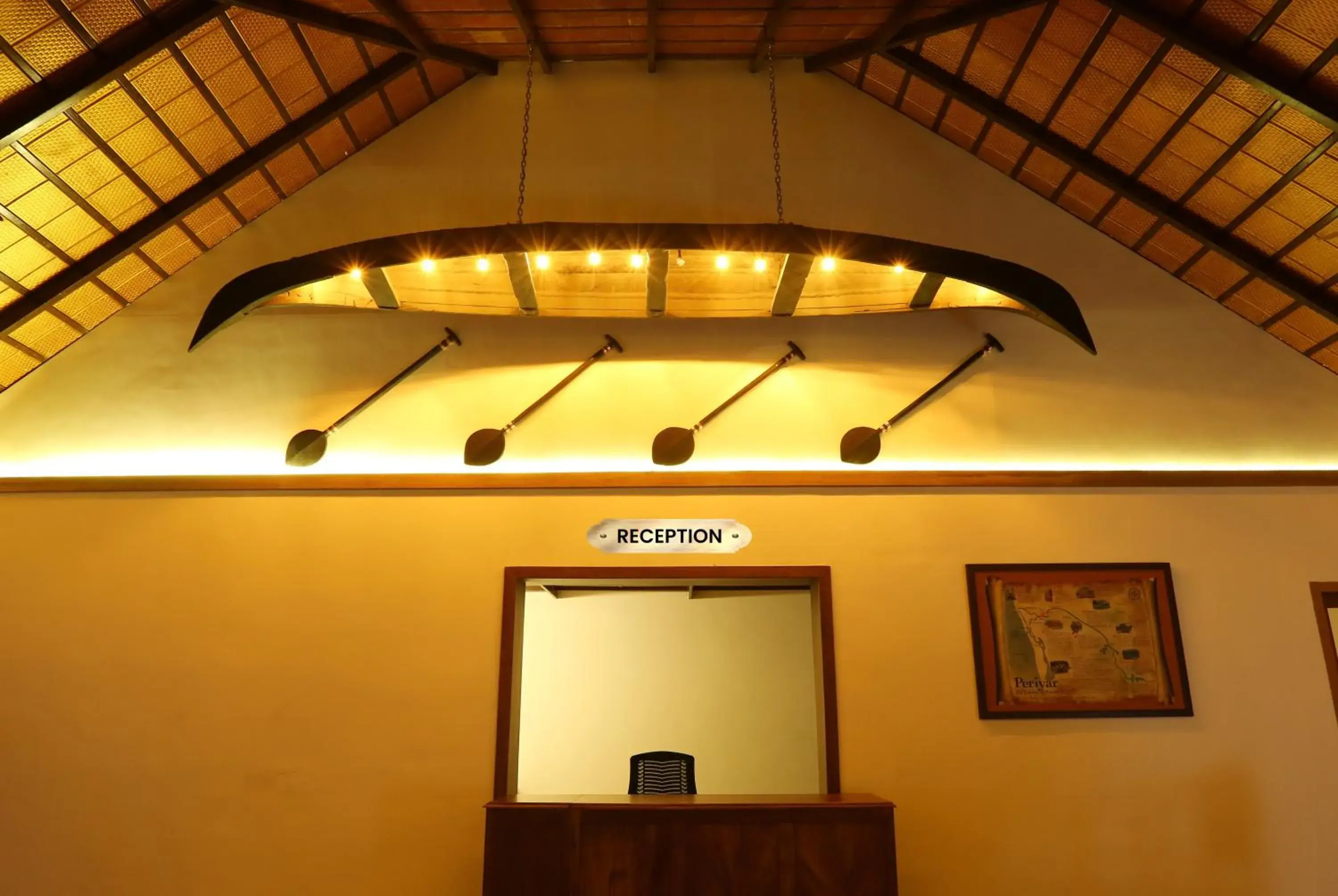 Lobby or reception in Once Upon The River, Aluva - Near Cochin International Airport Lobby or reception in Once Upon The River, Aluva - Near Cochin International Airport