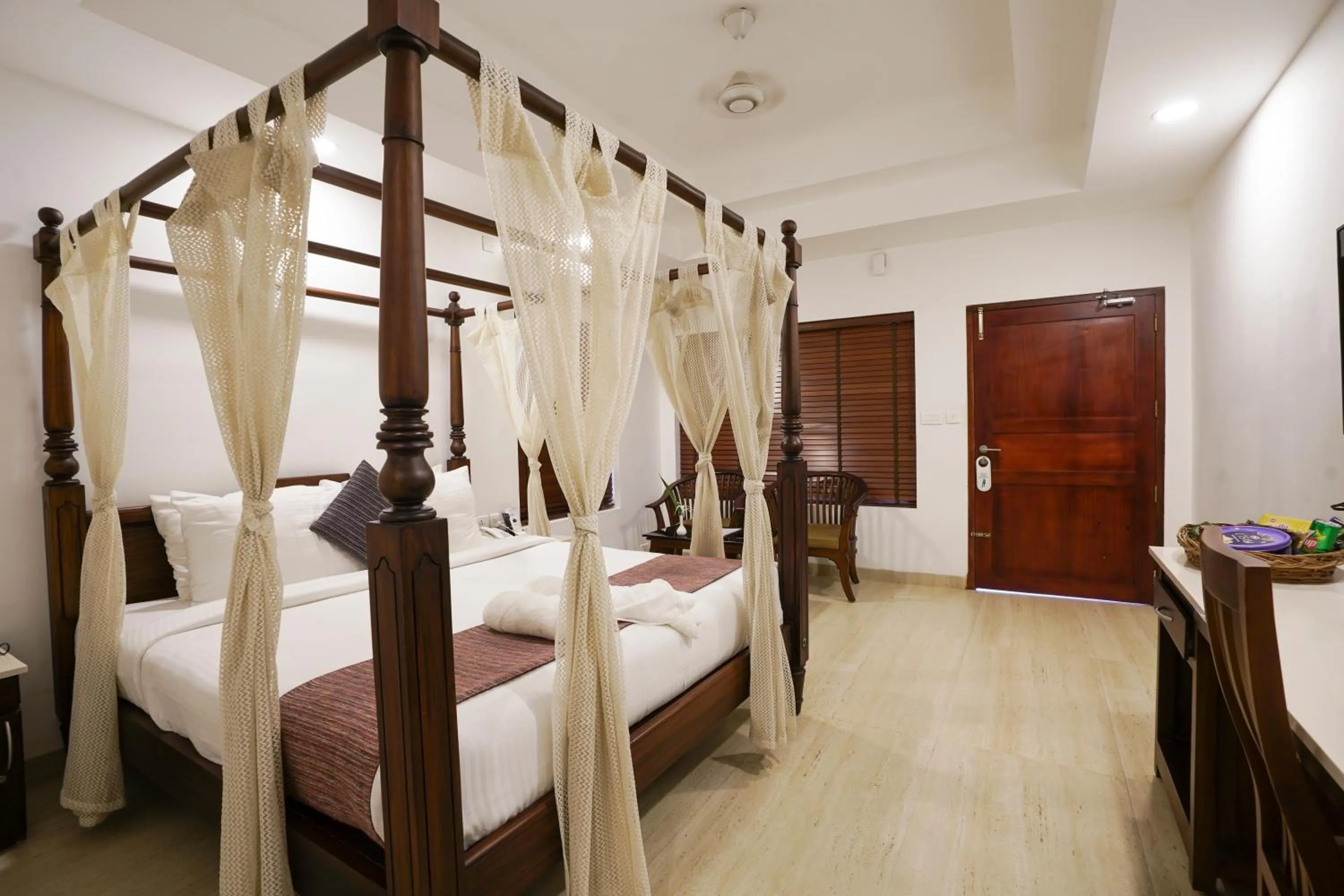 Photo of the whole room, Bed in Once Upon The River, Aluva - Near Cochin International Airport