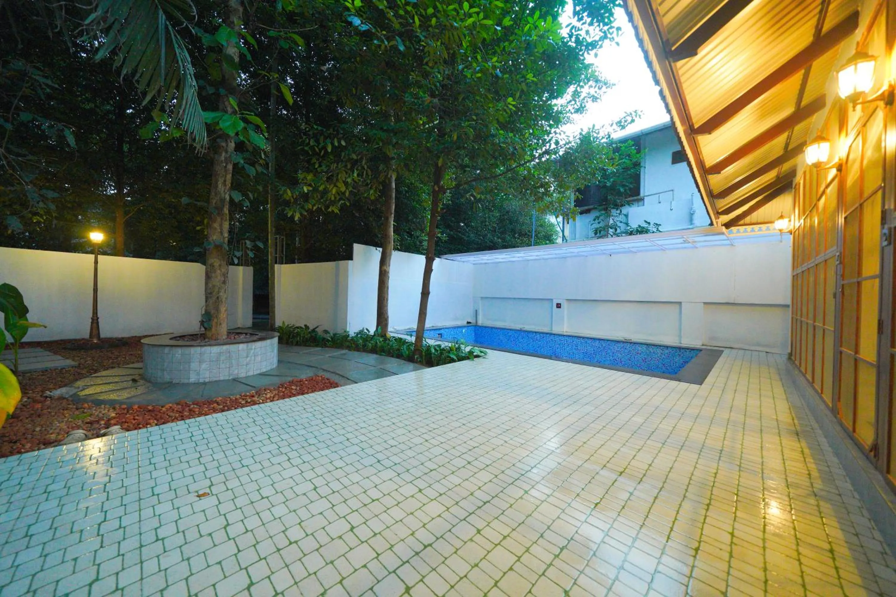 Pool view in Once Upon The River, Aluva - Near Cochin International Airport