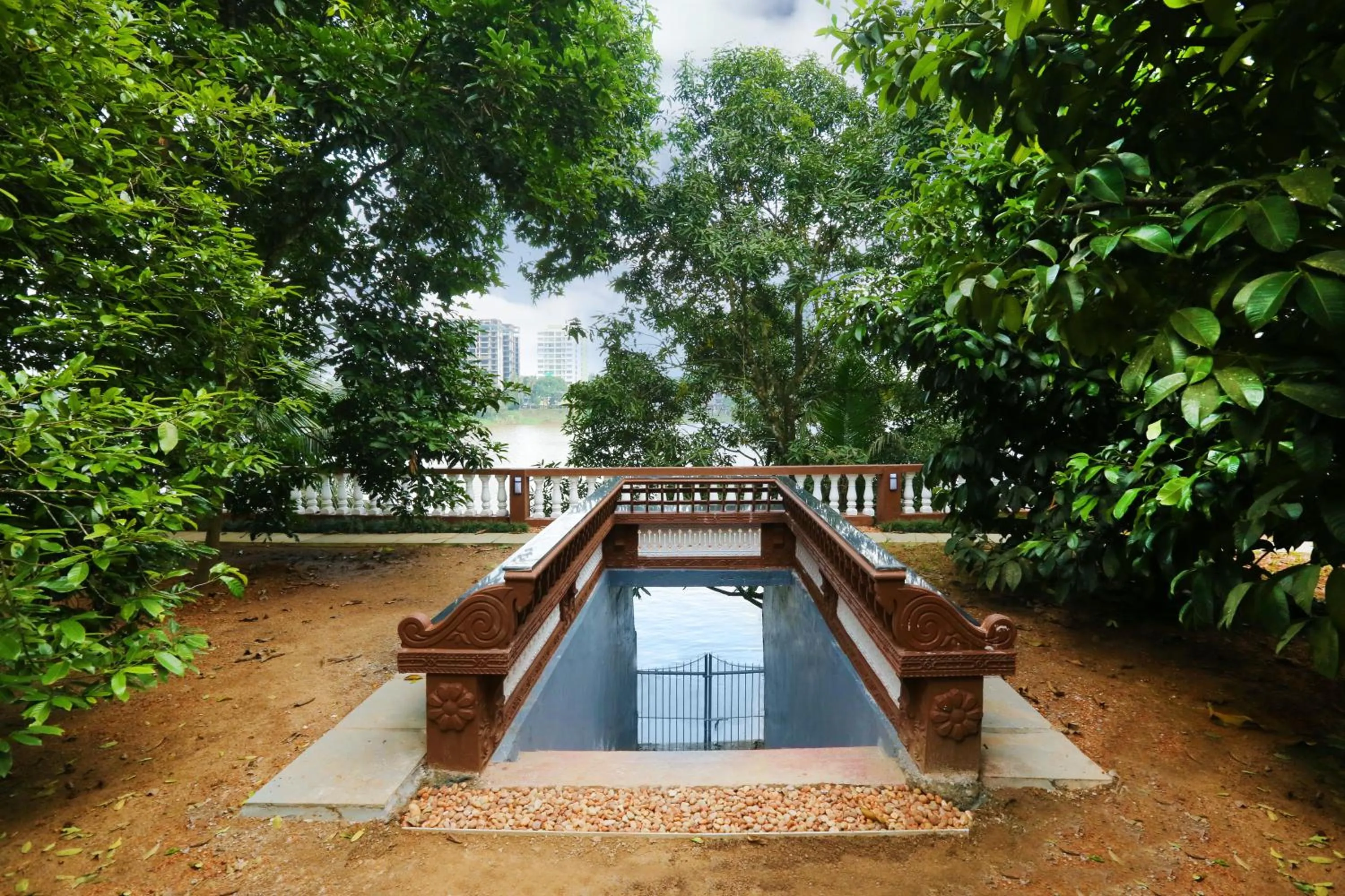 Garden in Once Upon The River, Aluva - Near Cochin International Airport