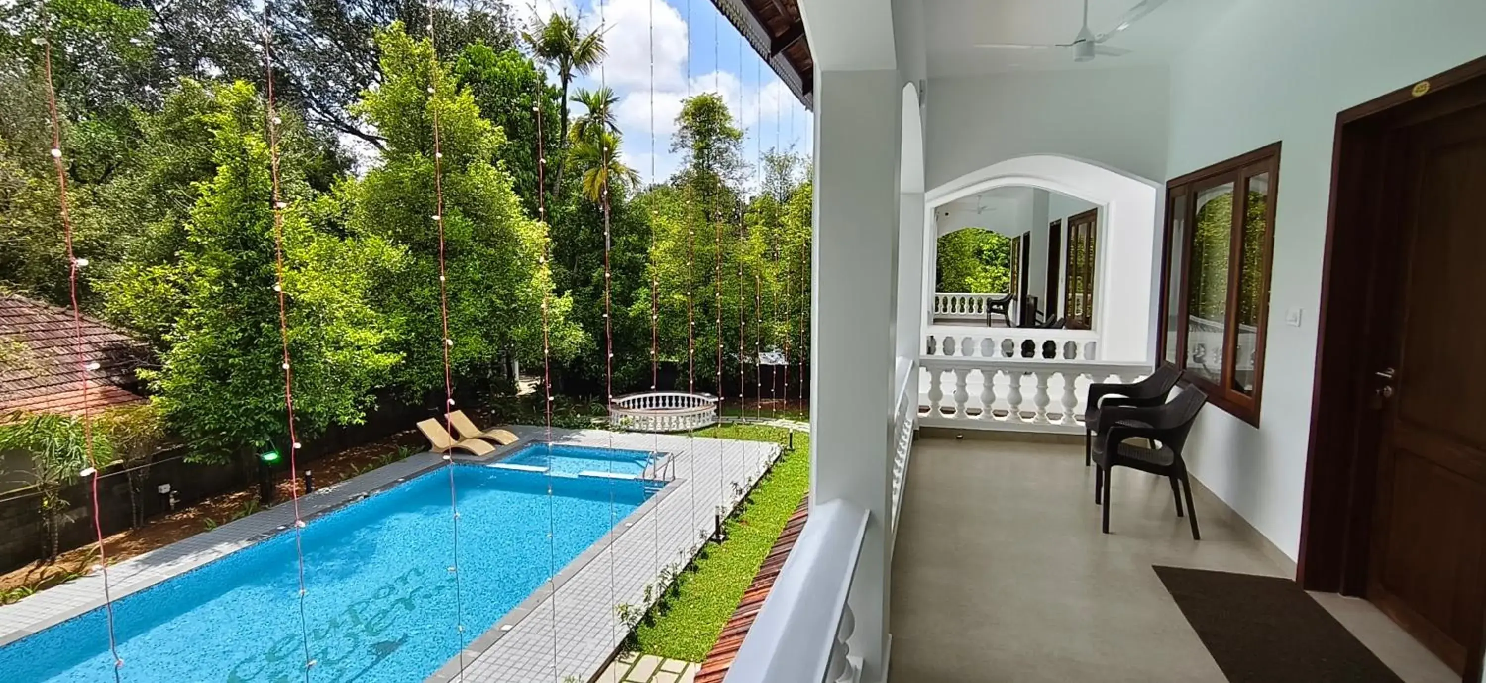 Pool view in Once Upon The River, Aluva - Near Cochin International Airport Pool view in Once Upon The River, Aluva - Near Cochin International Airport