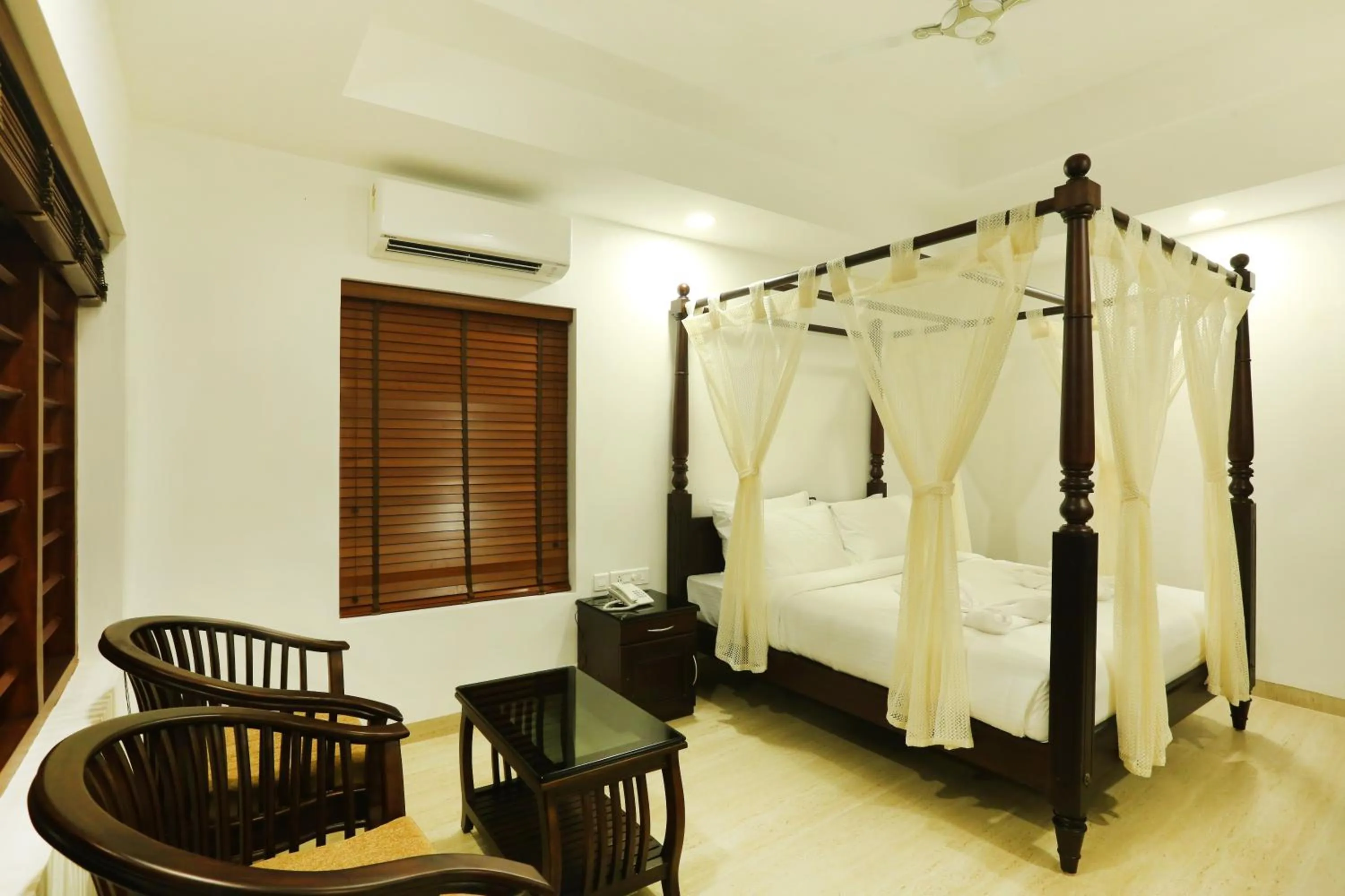 Photo of the whole room, Bed in Once Upon The River, Aluva - Near Cochin International Airport