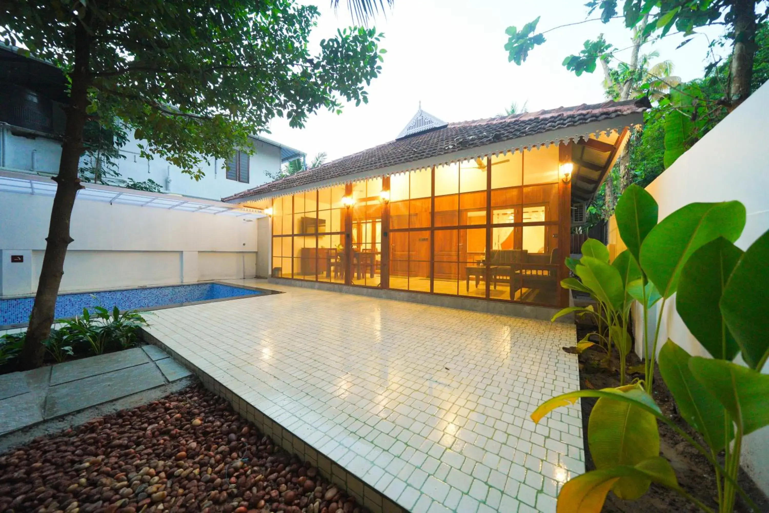 Pool view in Once Upon The River, Aluva - Near Cochin International Airport Pool view in Once Upon The River, Aluva - Near Cochin International Airport