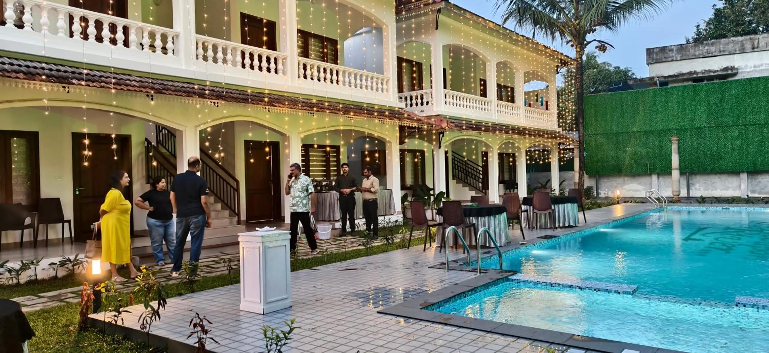 Swimming pool in Once Upon The River, Aluva - Near Cochin International Airport