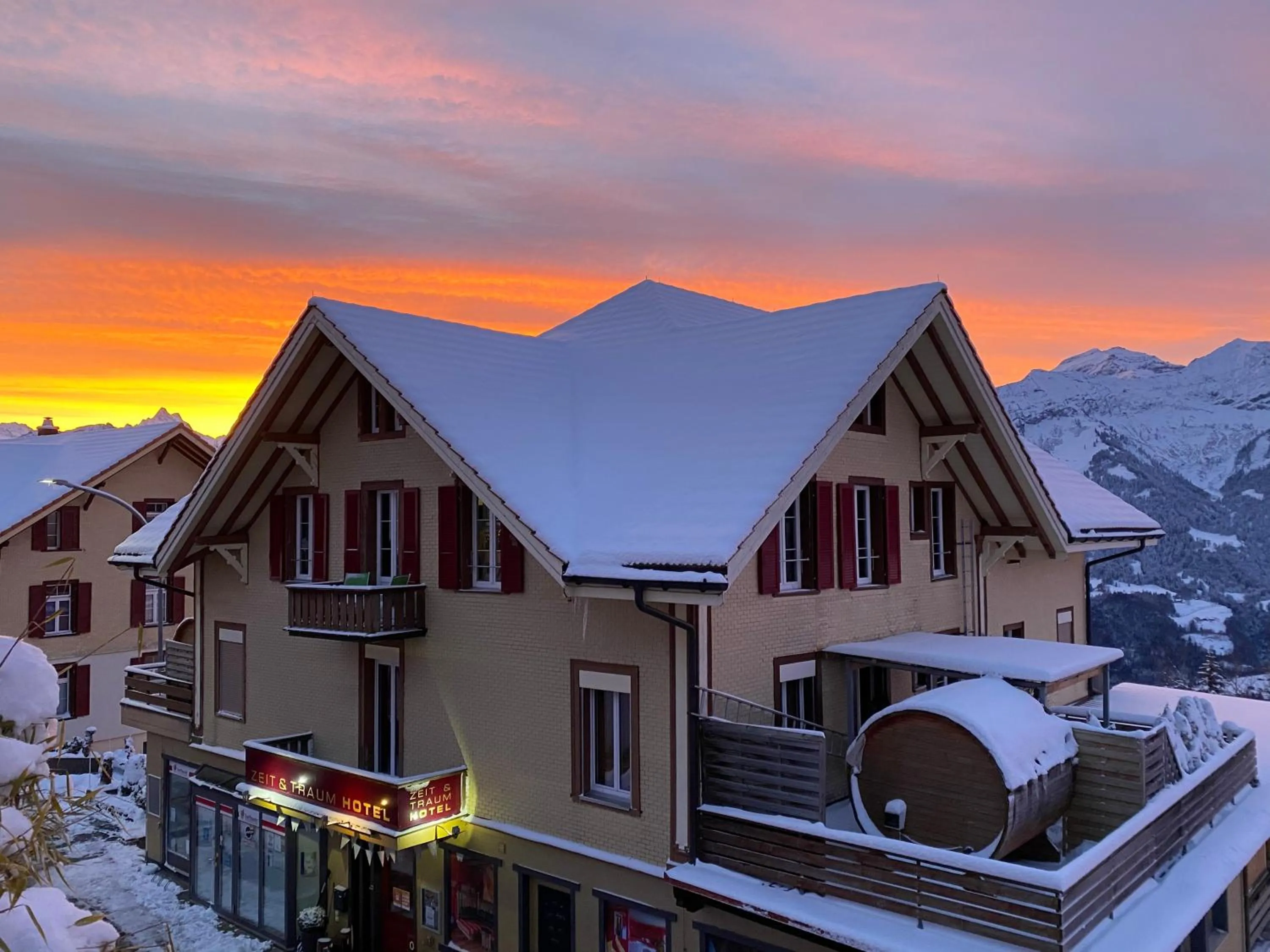 Property building in Hotel Zeit & Traum Privat SPA