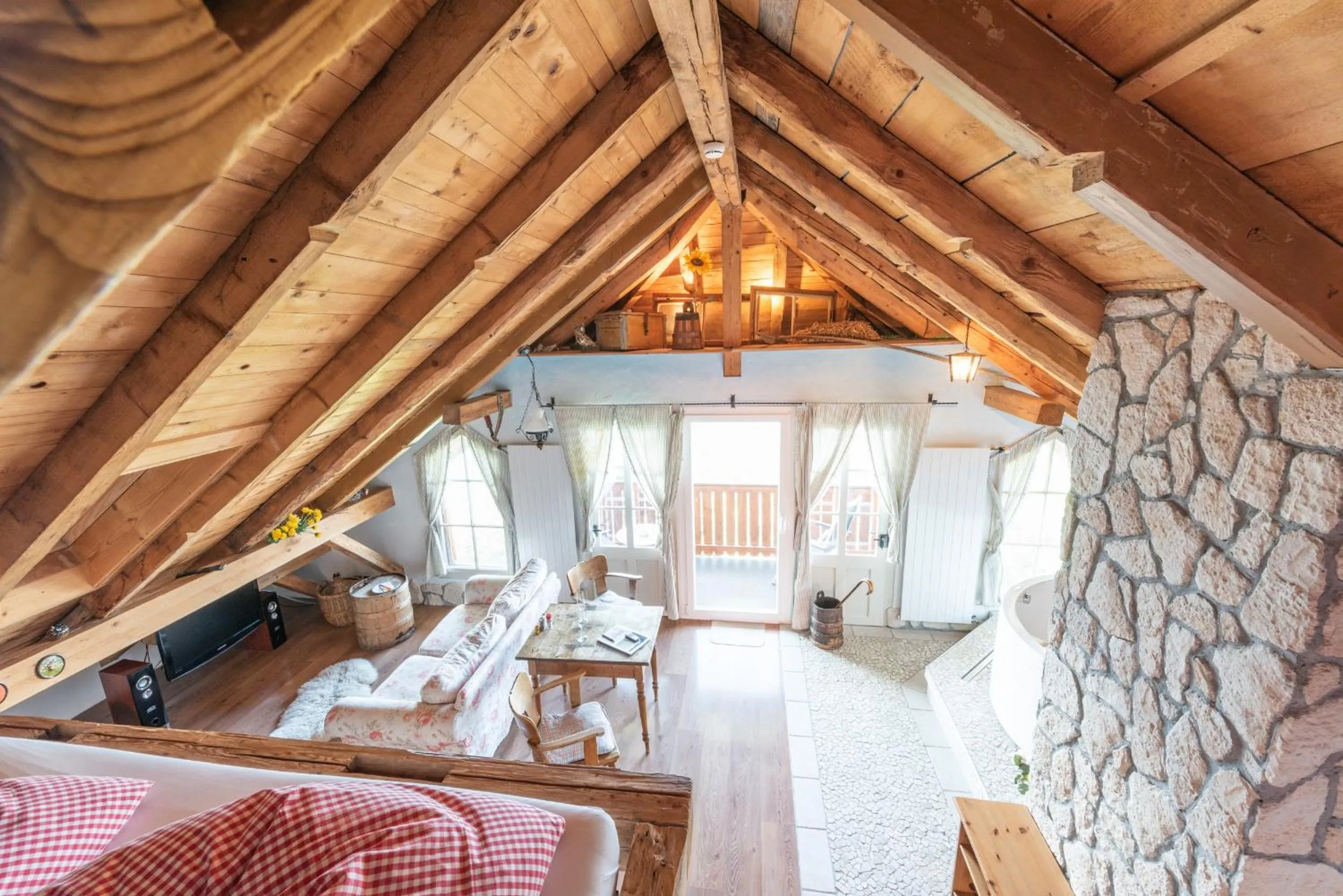 Living room in Hotel Zeit & Traum Privat SPA