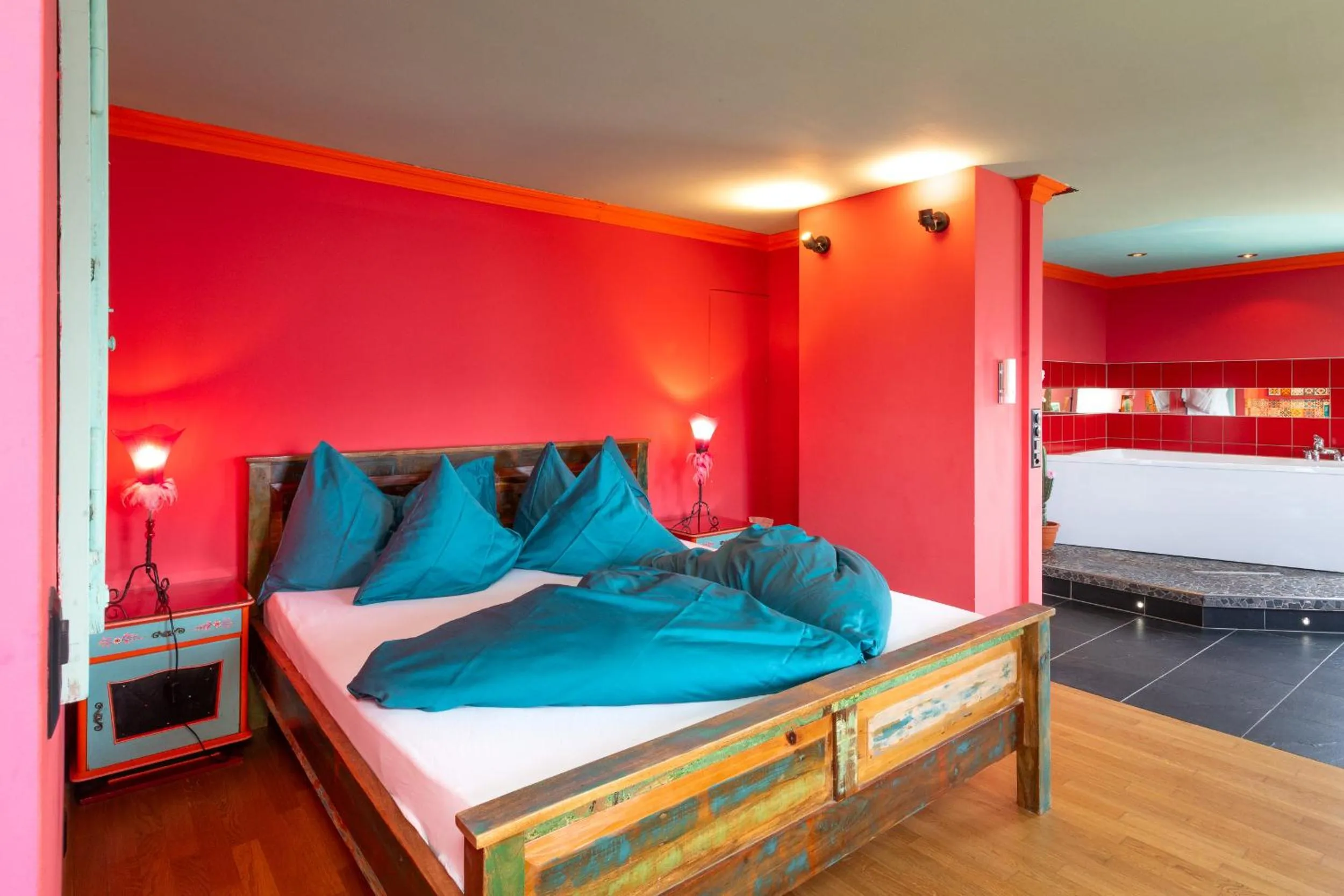 Bed in Hotel Zeit & Traum Privat SPA
