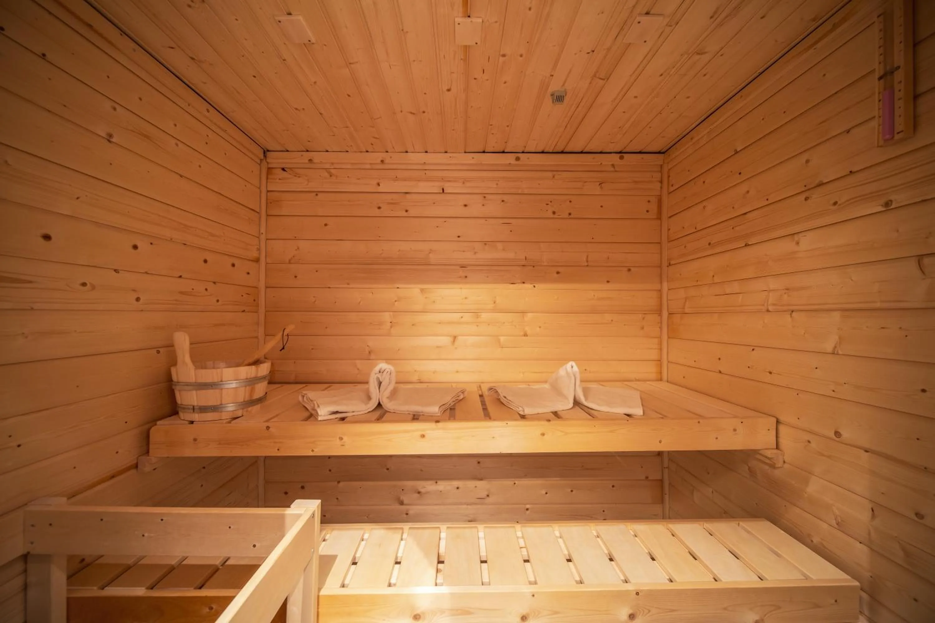 Sauna in Hotel Zeit & Traum Privat SPA