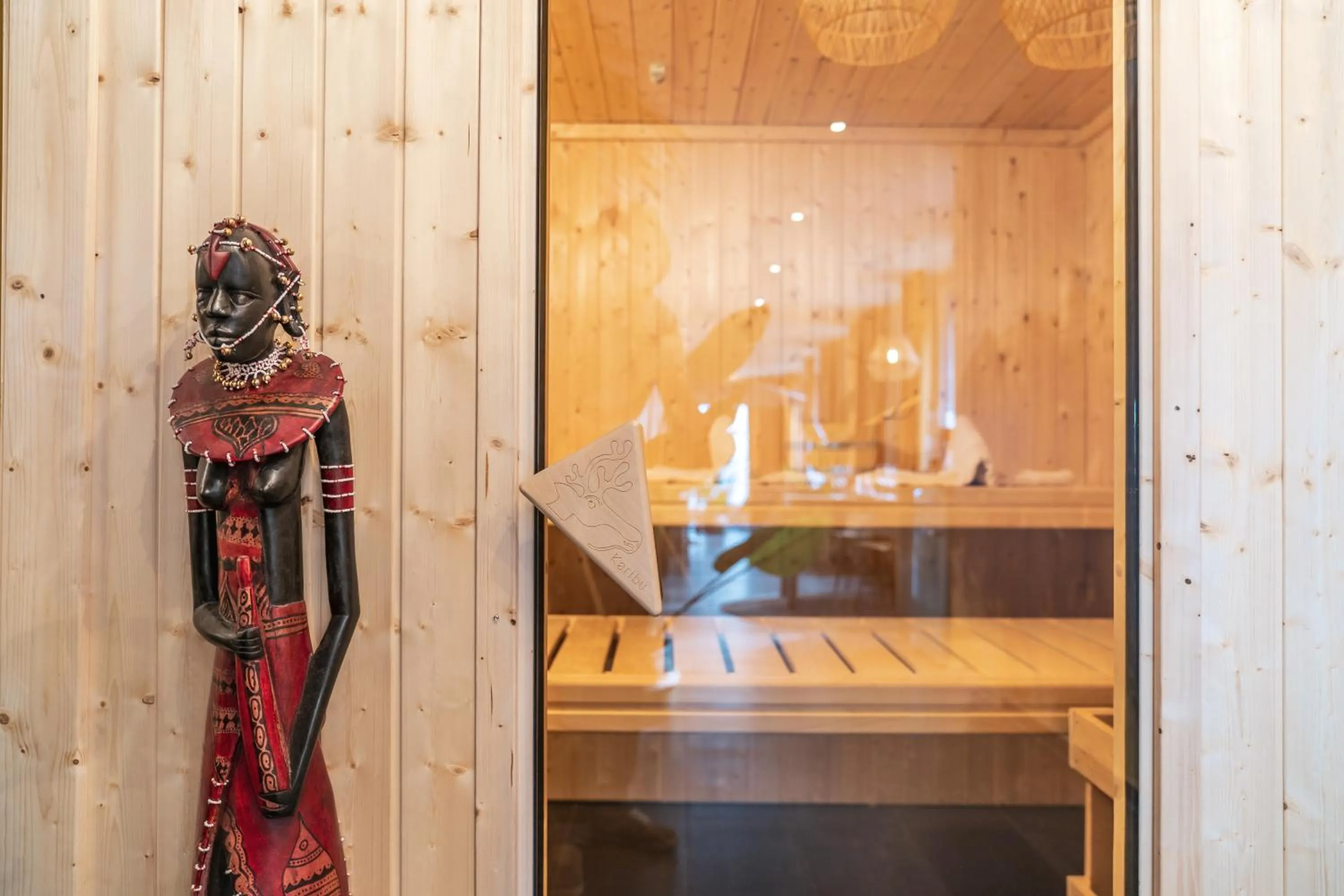 Sauna in Hotel Zeit & Traum Privat SPA