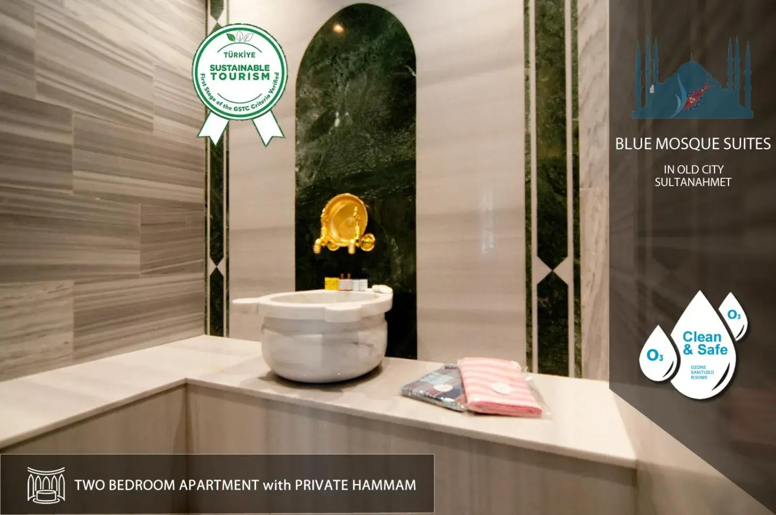 Two Bedroom Apartment with Private Hammam in Blue Mosque Suites 2 - Old City Sultanahmet Two Bedroom Apartment with Private Hammam in Blue Mosque Suites 2 - Old City Sultanahmet
