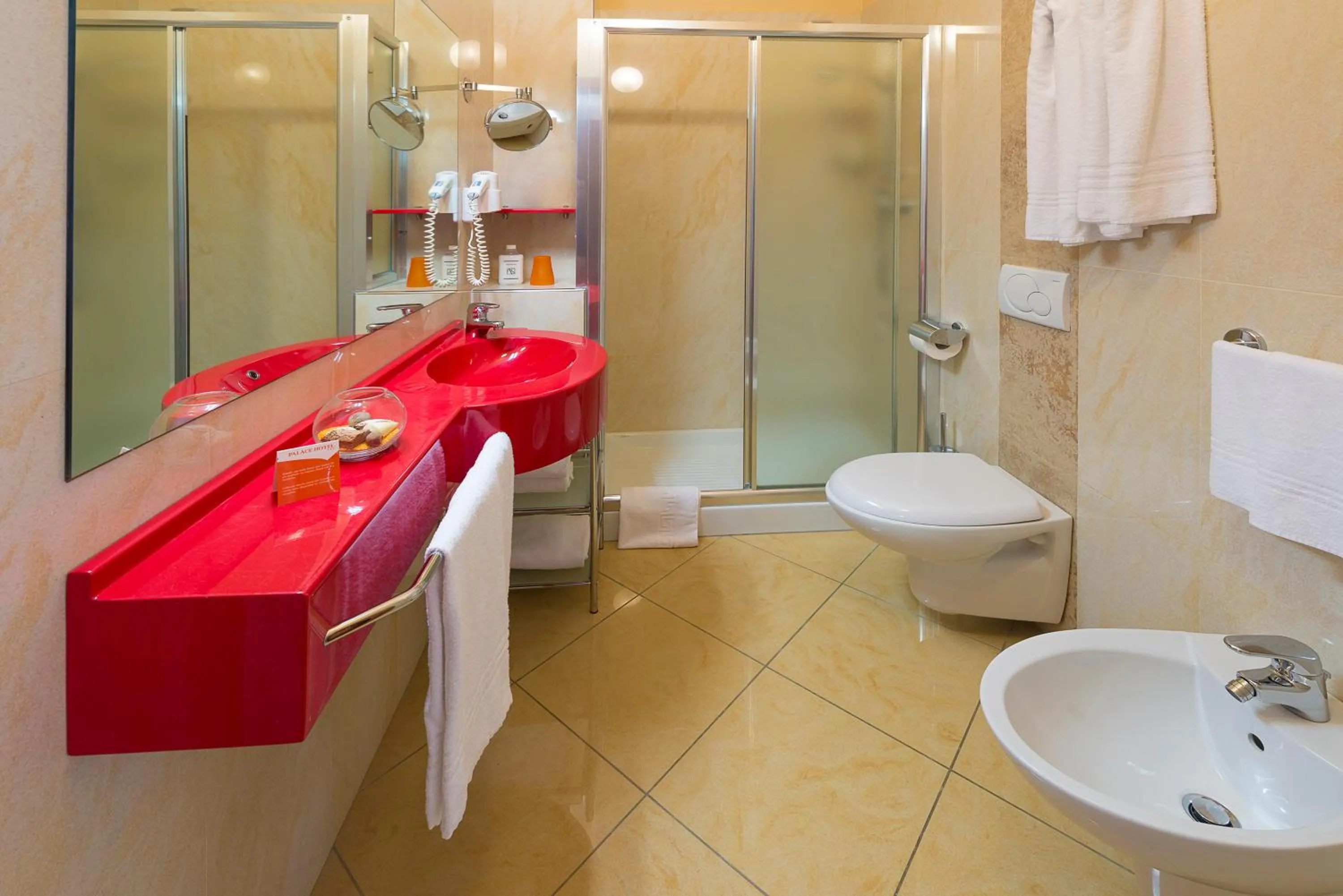 Shower in Hotel Palace Magnolia SPA