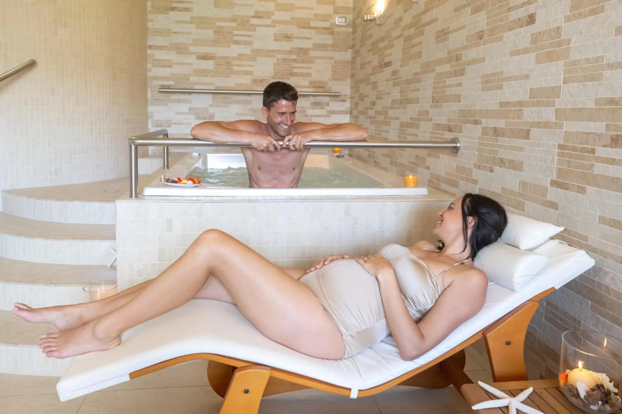 Spa and wellness centre/facilities in Hotel Palace Magnolia SPA