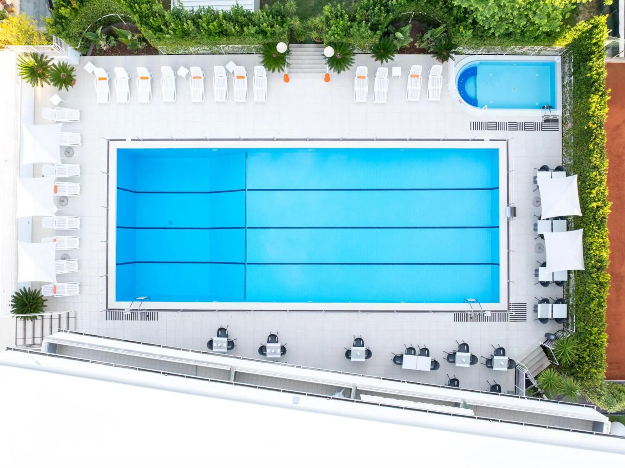 Pool view in Hotel Palace Magnolia SPA