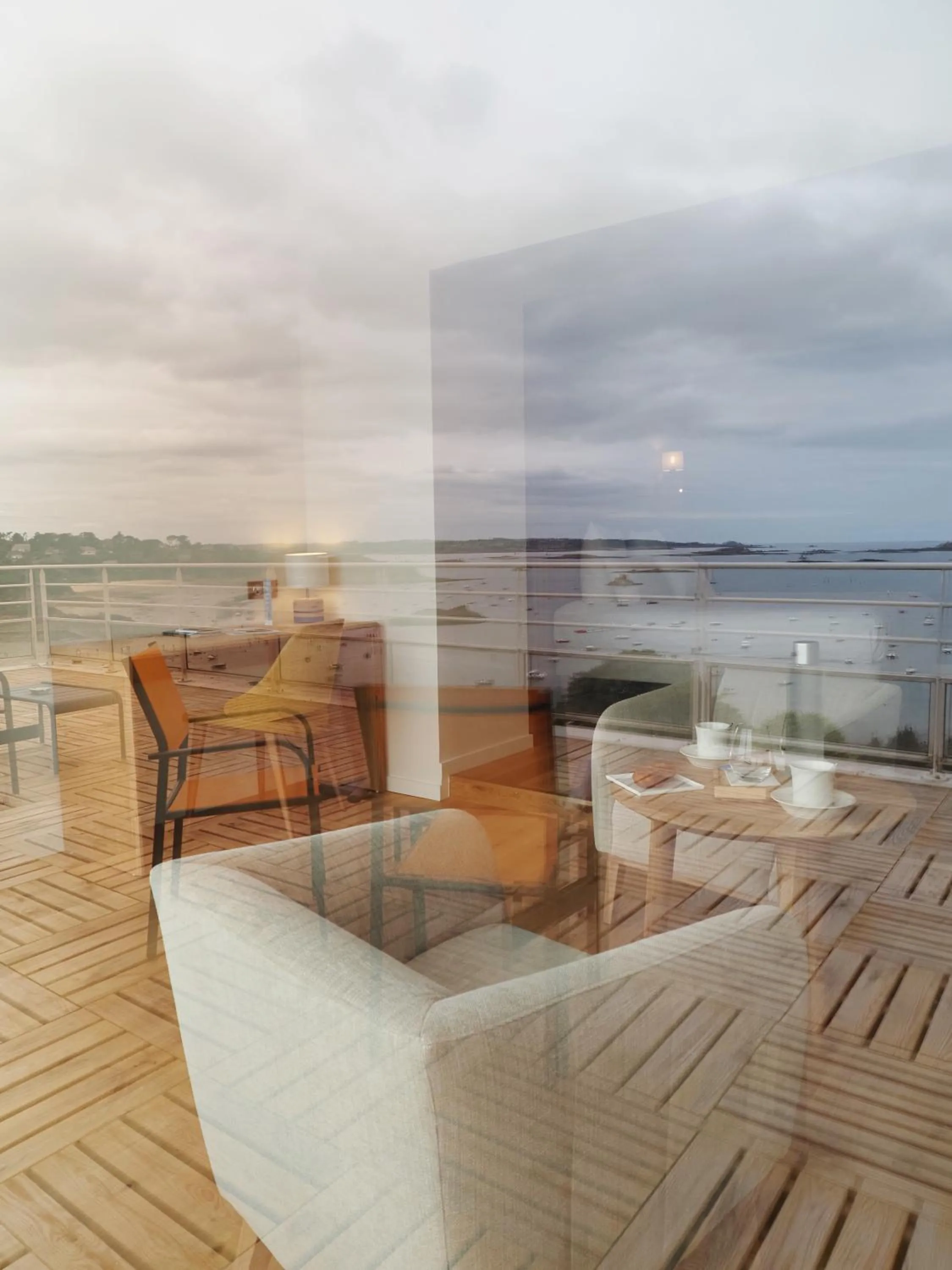 Sea view in Logis Hôtel de Carantec