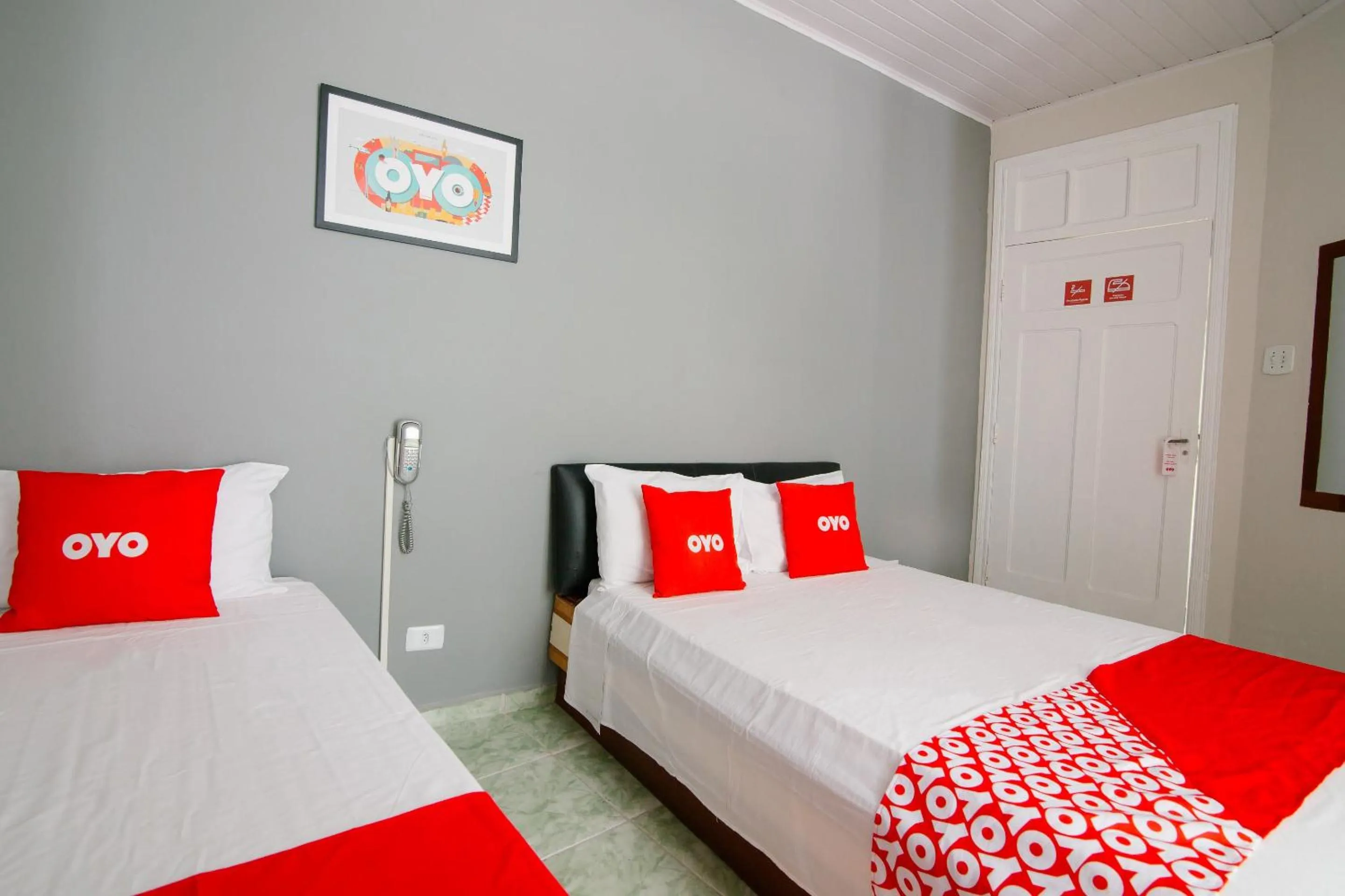 Bedroom in OYO Hotel Castro Alves, São Paulo