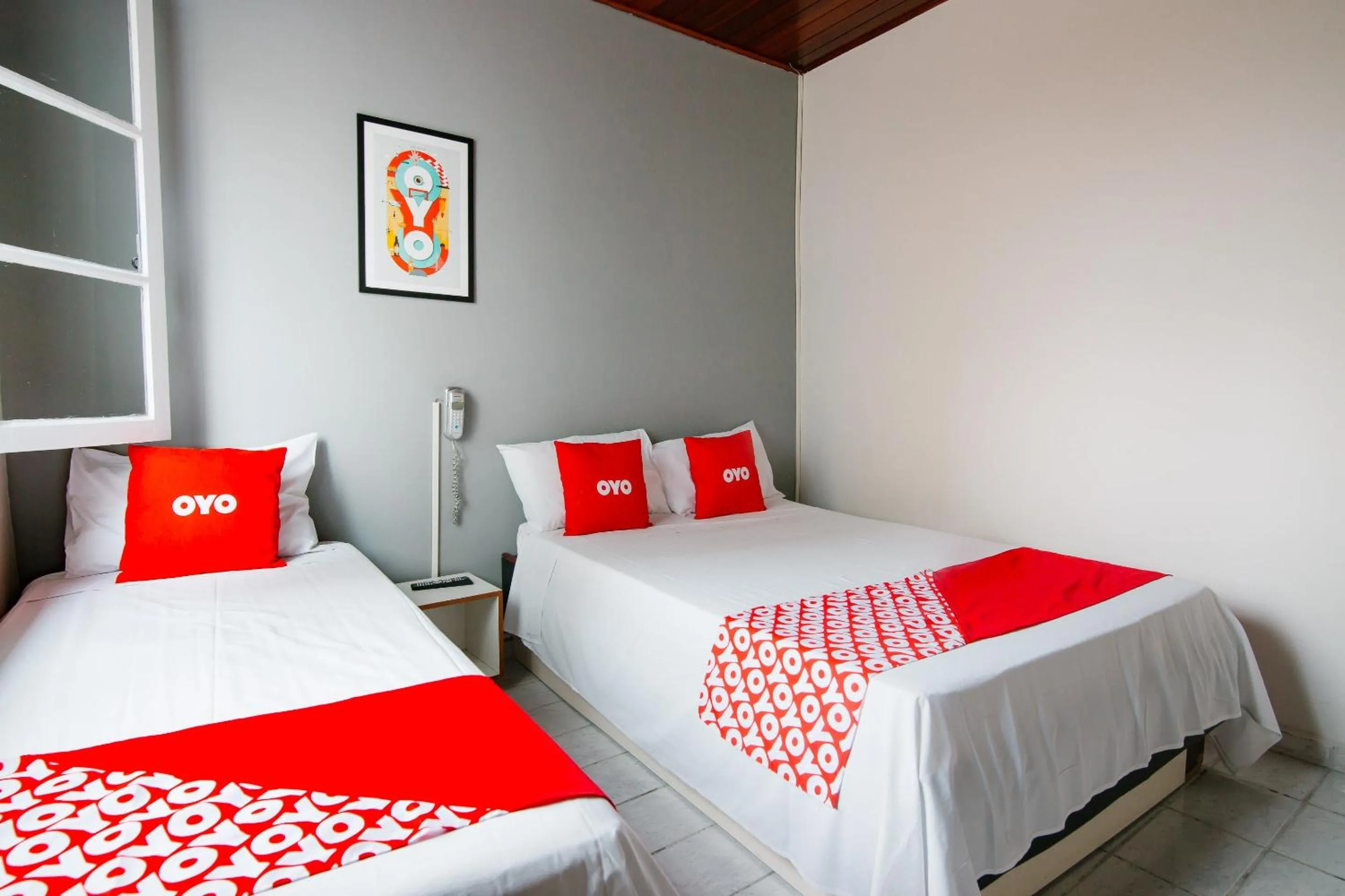 Bedroom in OYO Hotel Castro Alves, São Paulo