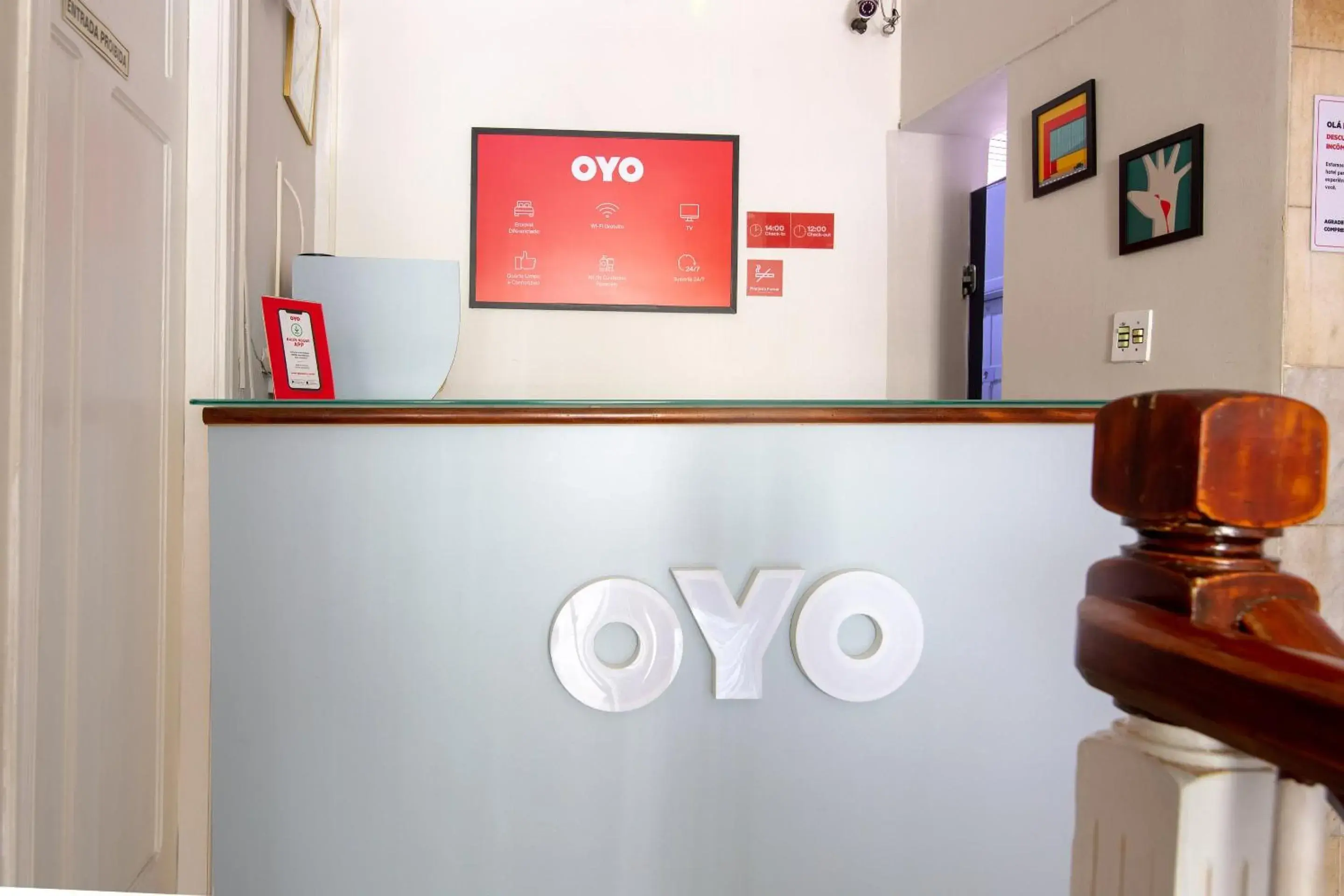 Lobby or reception in Hotel Castro Alves, São Paulo Lobby or reception in Hotel Castro Alves, São Paulo