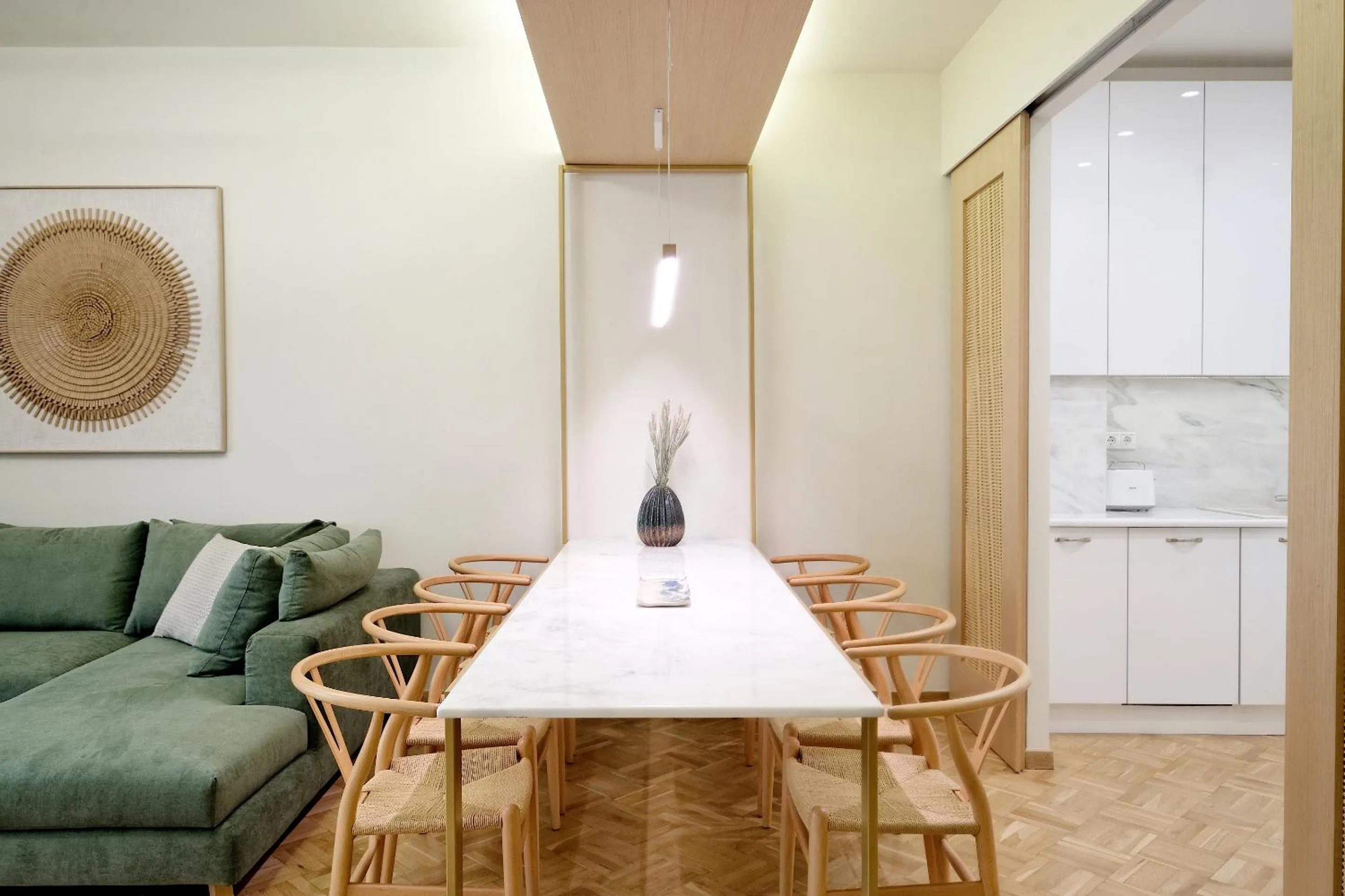 Living room in The Fancy Philosopher Apartment