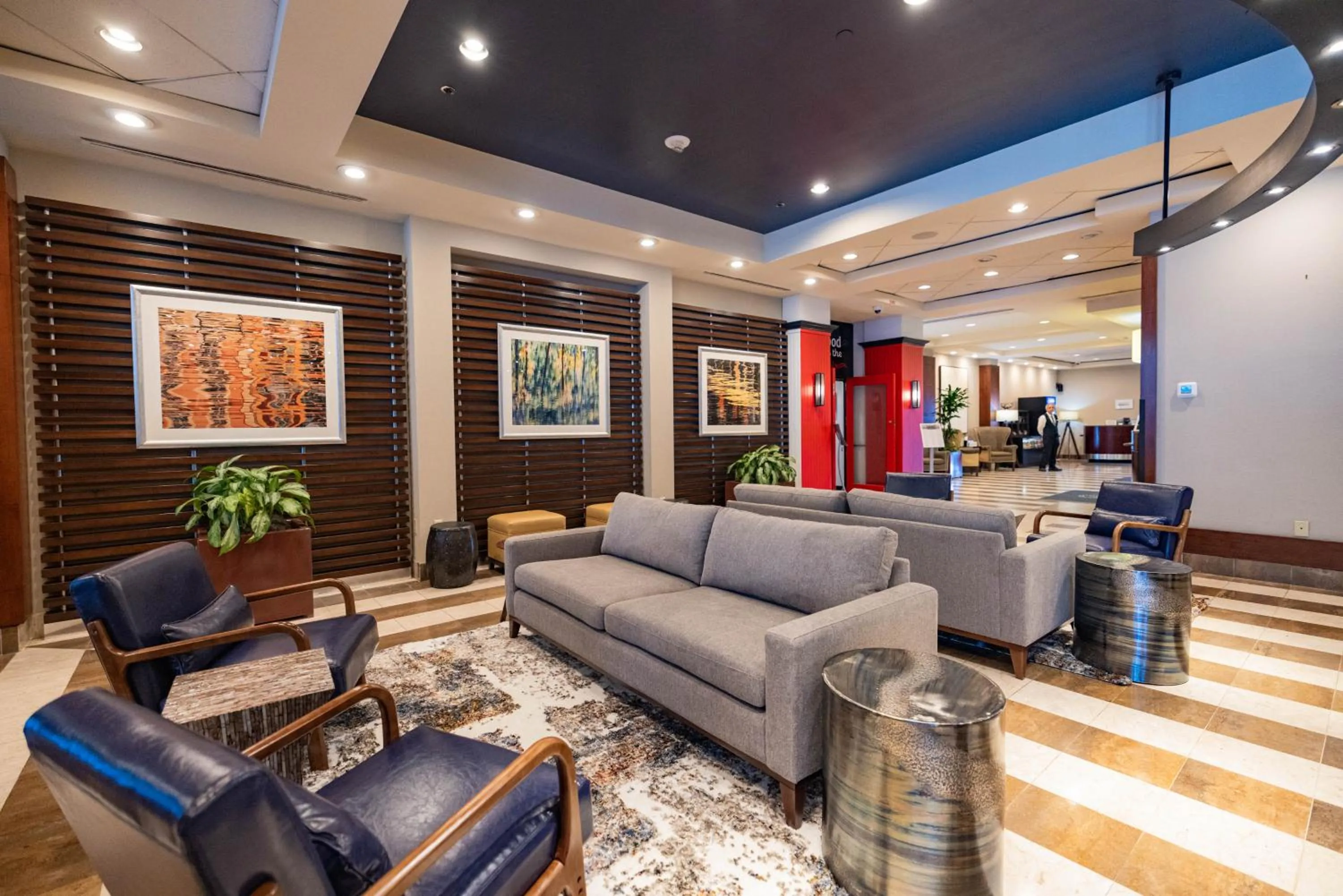 Lobby or reception in Sheraton Lincoln Harbor Hotel