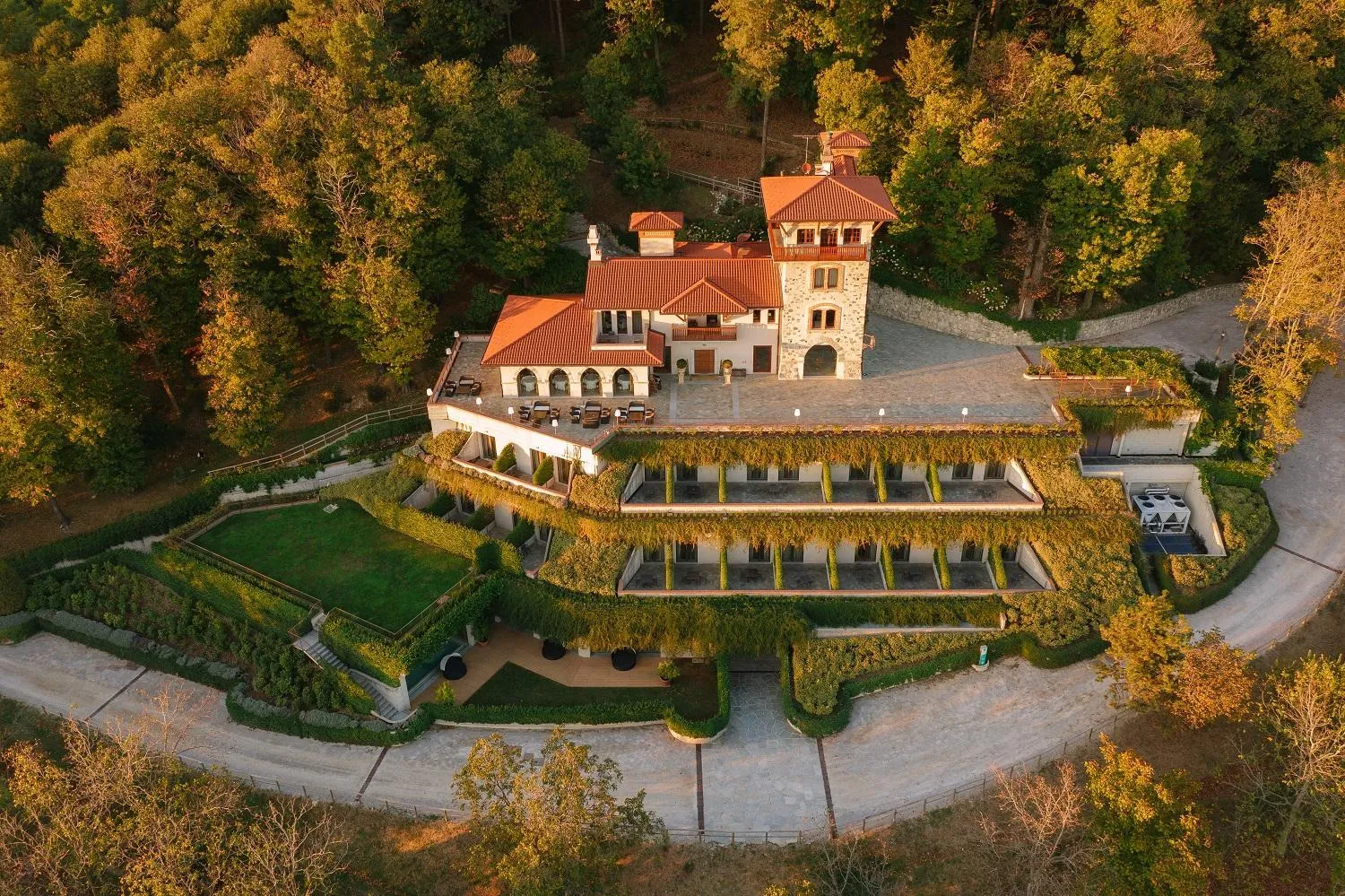 Bird's eye view in Tenuta De L'Annunziata - Natural Relais