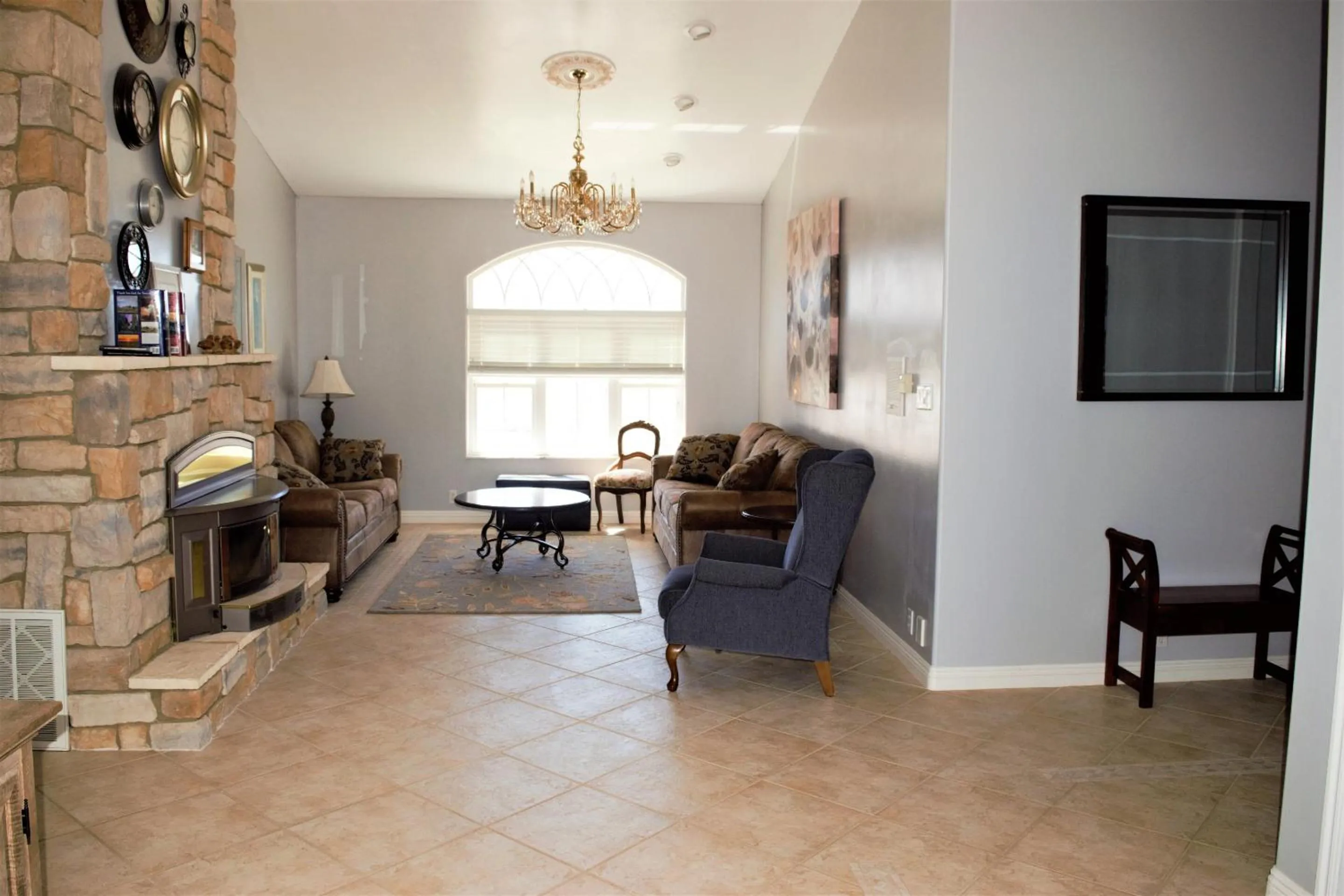 Living room in Swallow Cove