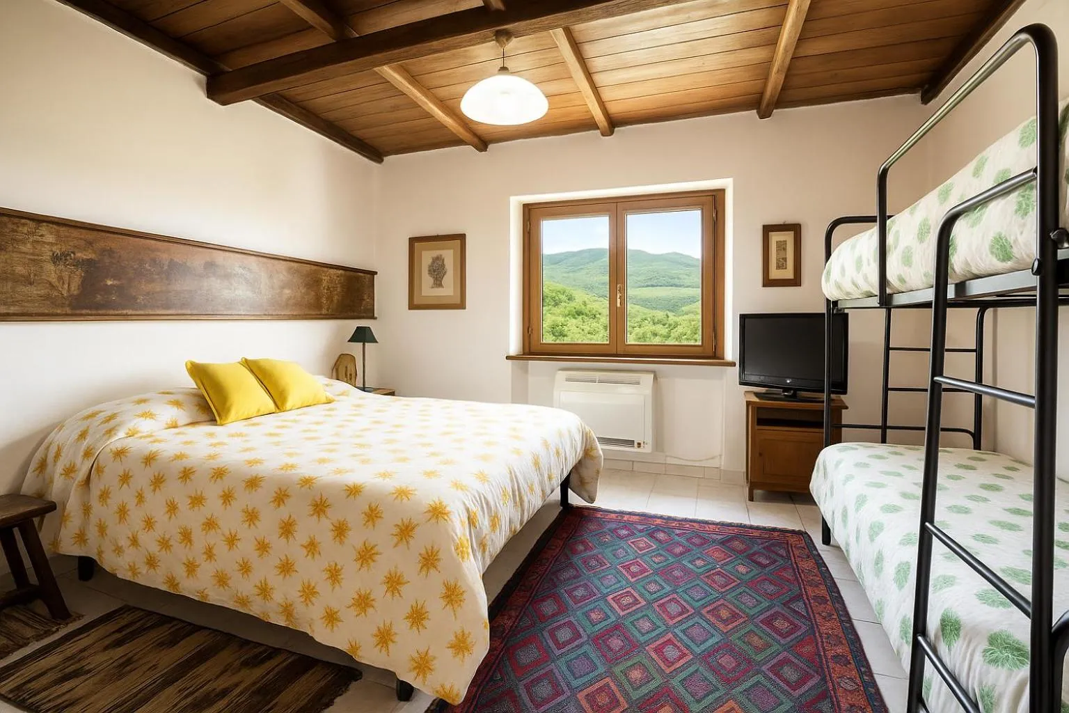 Bed in Selvicolle Country House