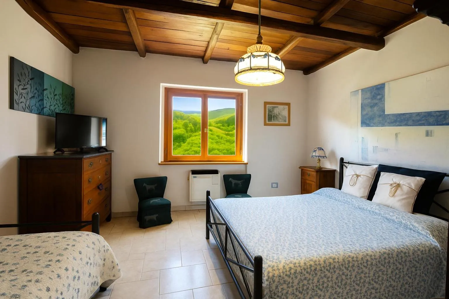 Bedroom, Bed in Selvicolle Country House