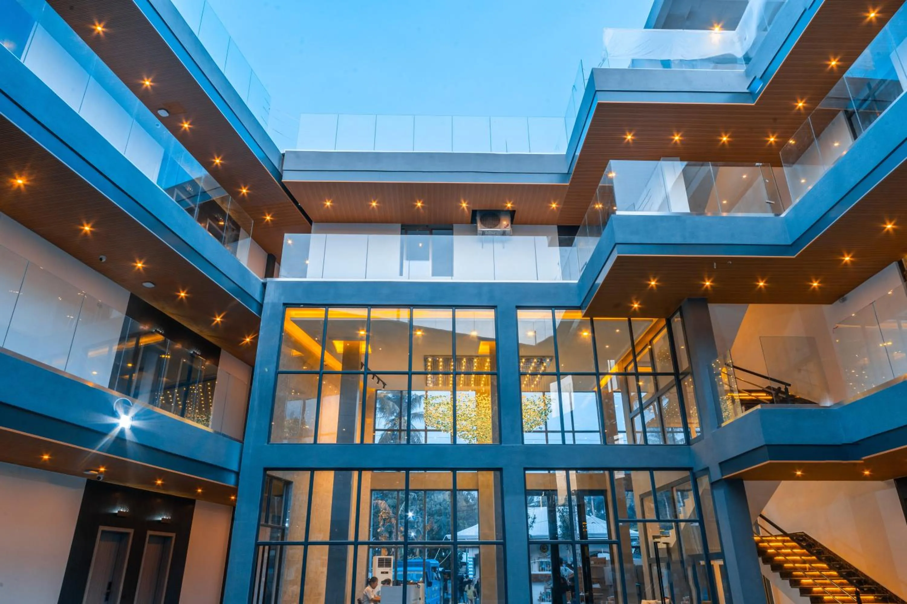 Property building in Bohol Panglao Begonia Resort