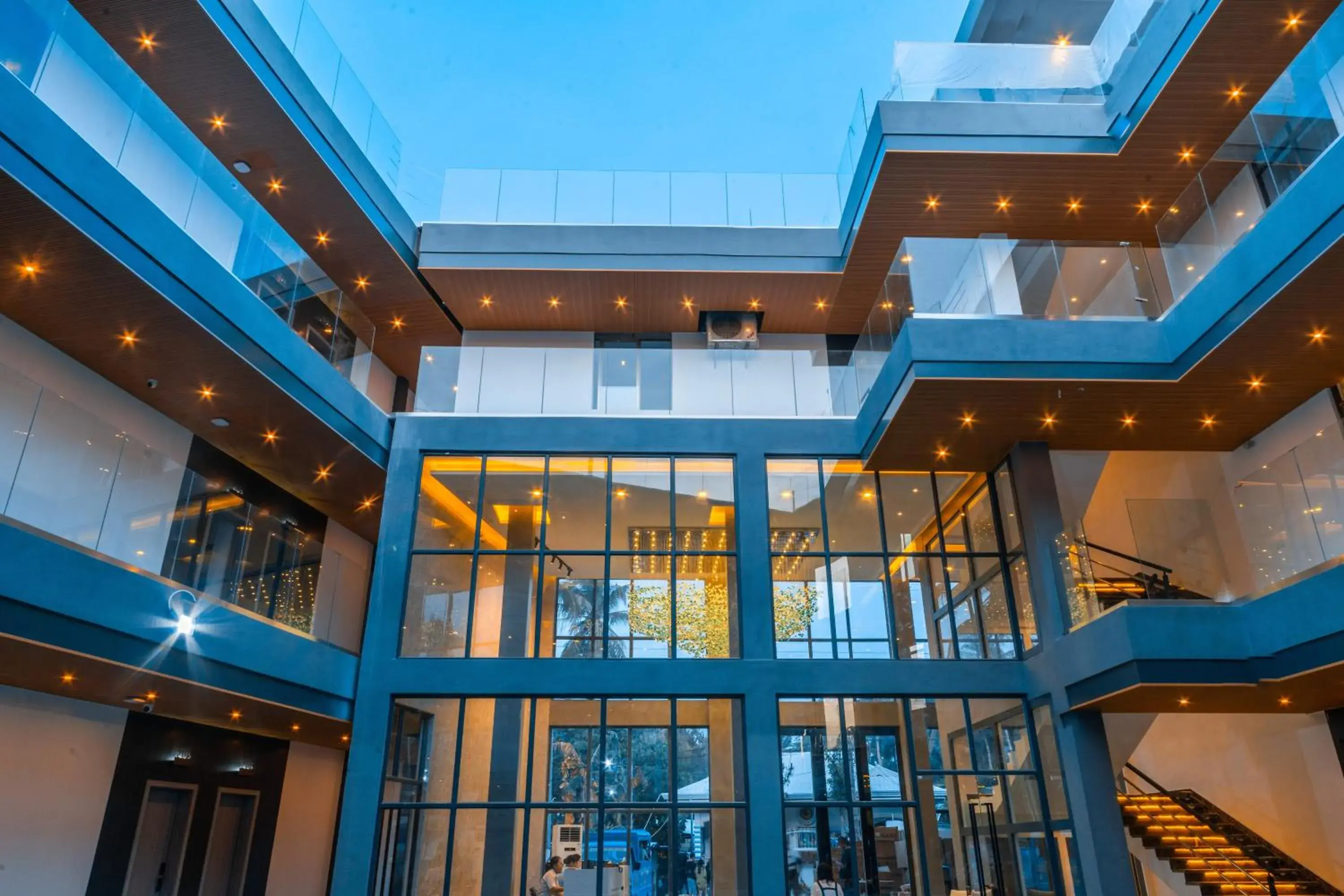 Property building in Bohol Panglao Begonia Resort Property building in Bohol Panglao Begonia Resort