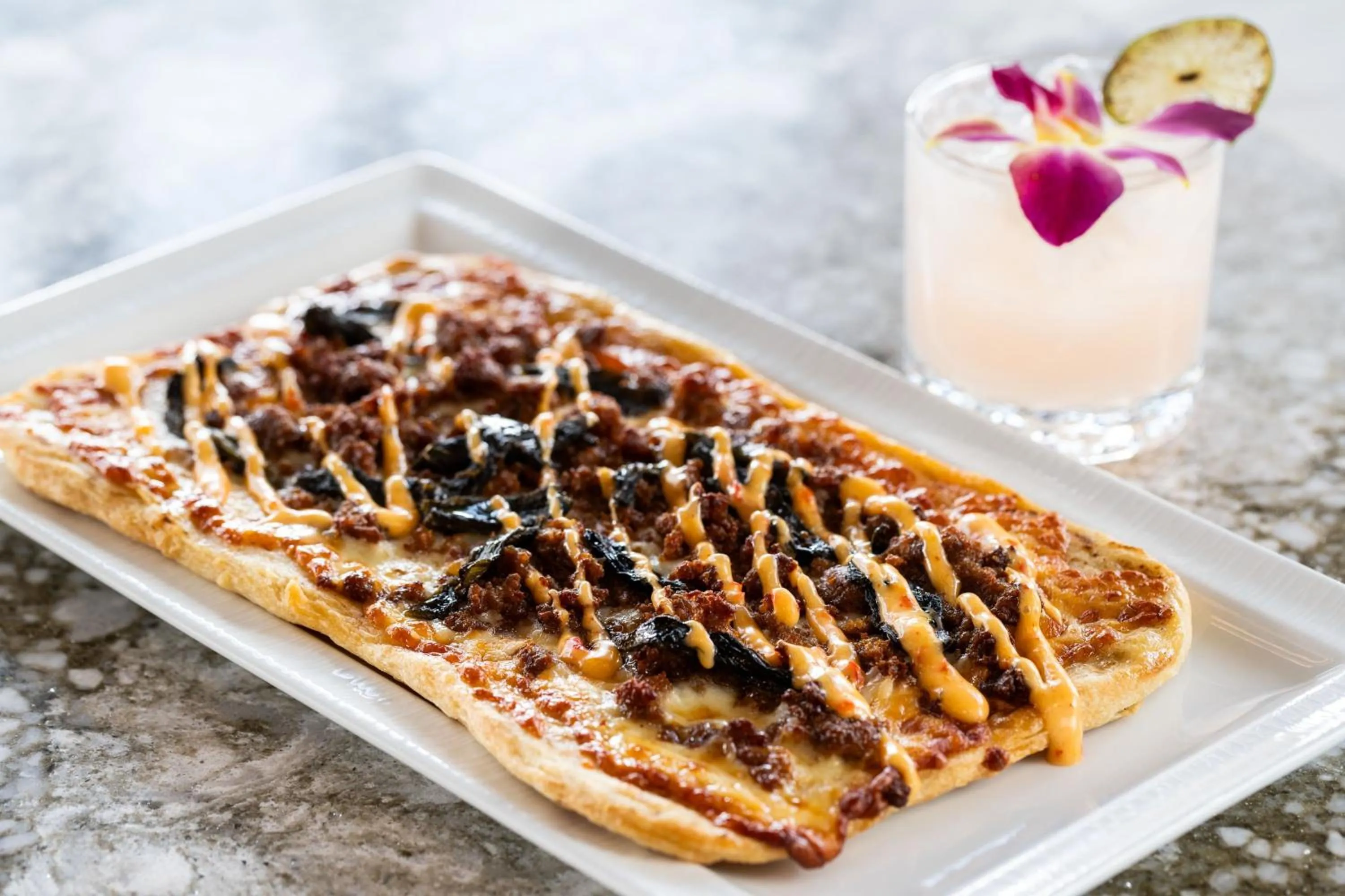 Restaurant/places to eat in BLU-Tique, Akron, a Tribute Portfolio Hotel