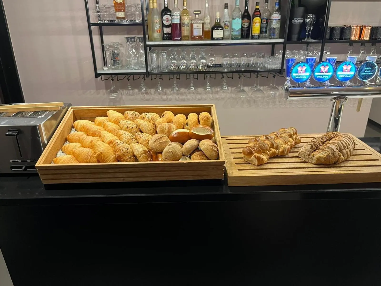 Buffet breakfast in BLOOM Boutique Hotel & Lounge Basel