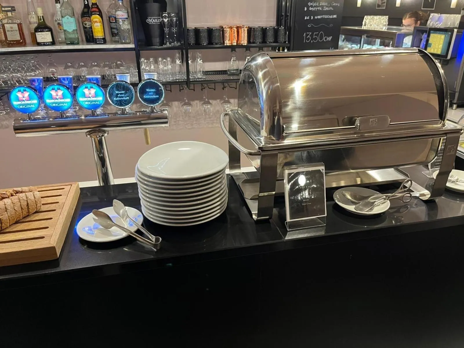 Buffet breakfast in BLOOM Boutique Hotel & Lounge Basel