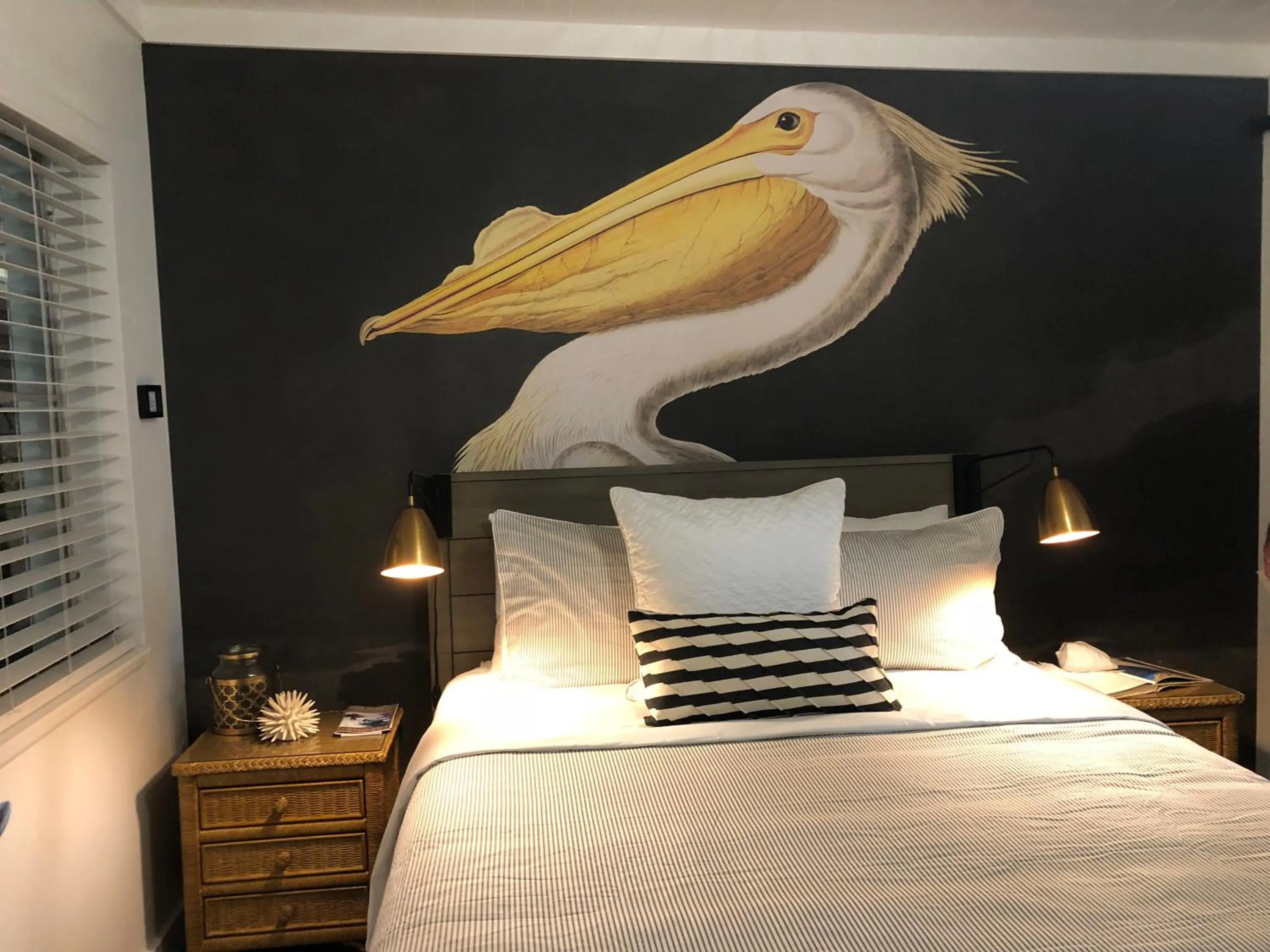 Bed in Island View Cottages Sebastian